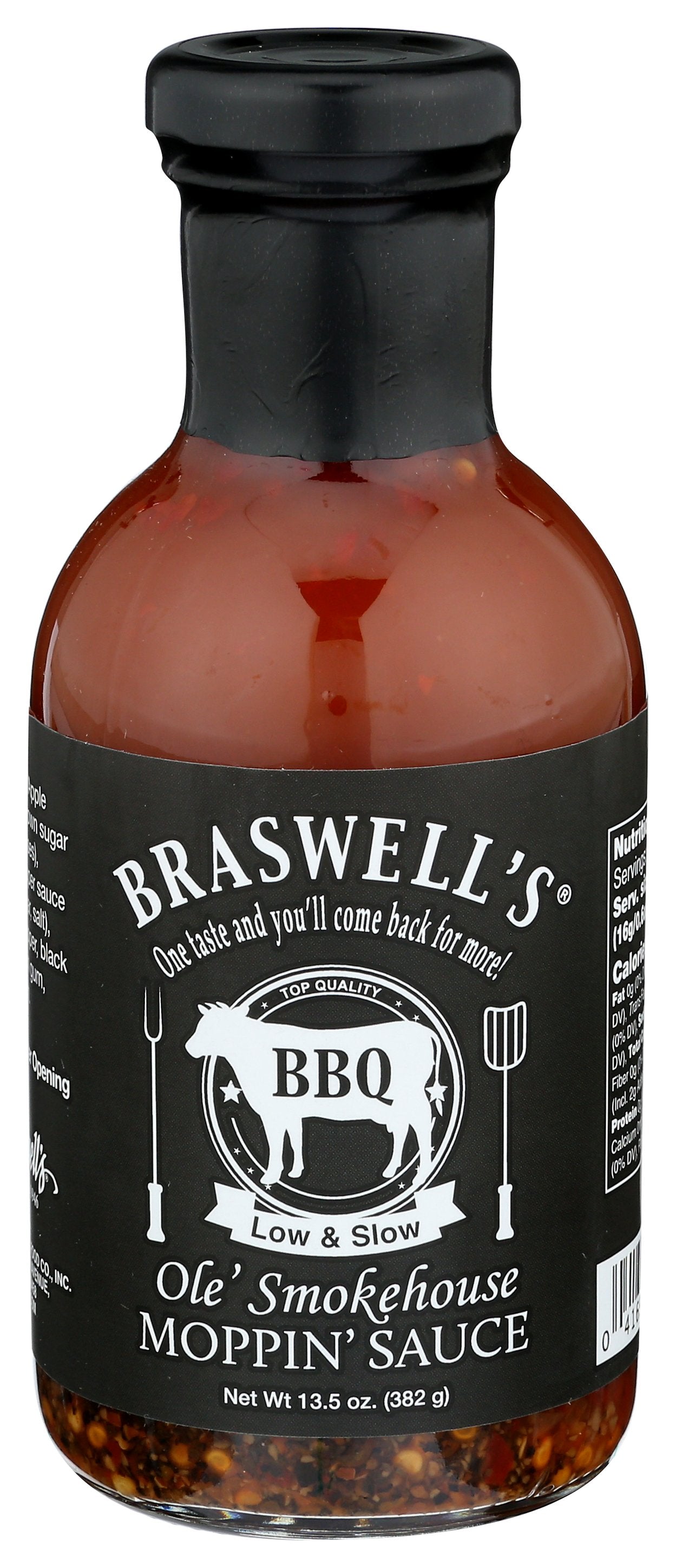 BRASWELL BBQ SAUCE SMOKEHOUSE - Case of 6