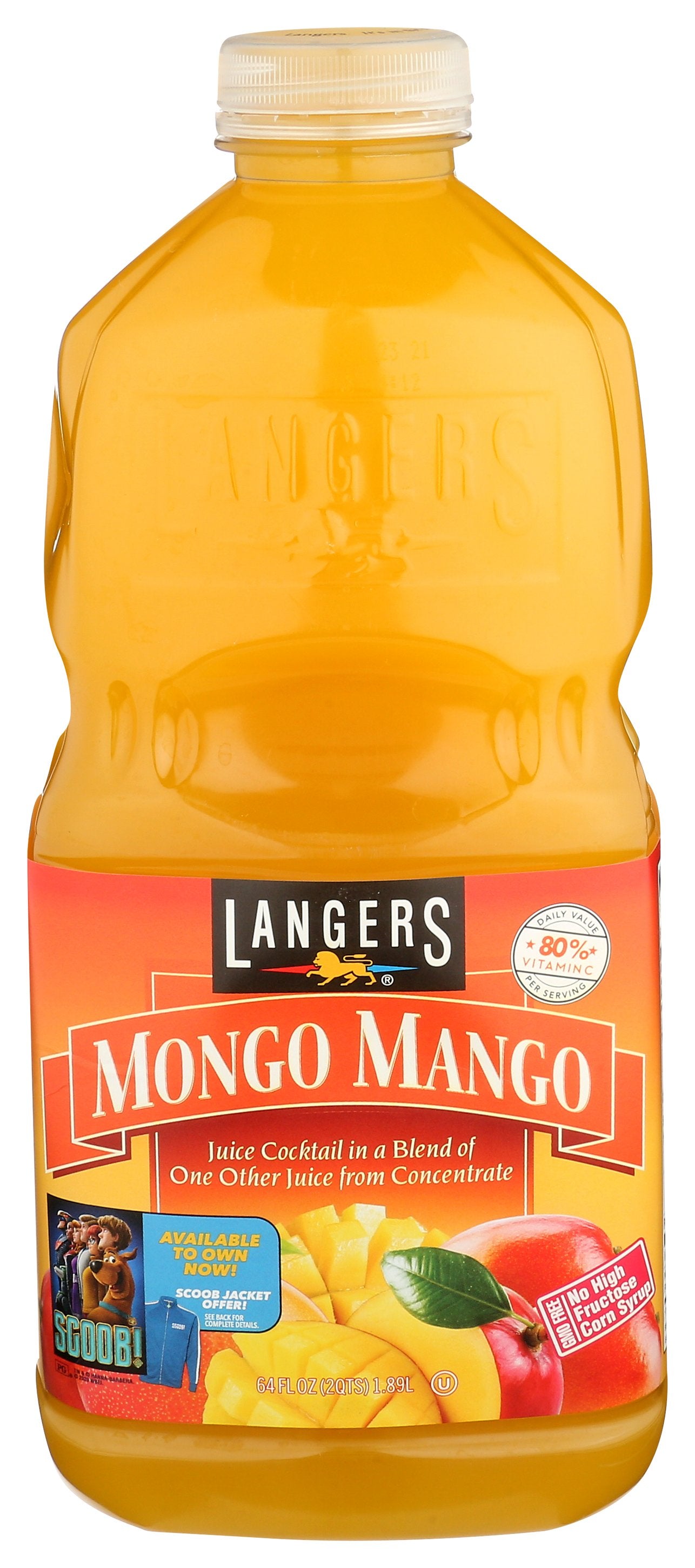 LANGERS JUICE MONGO MANGO - Case of 8
