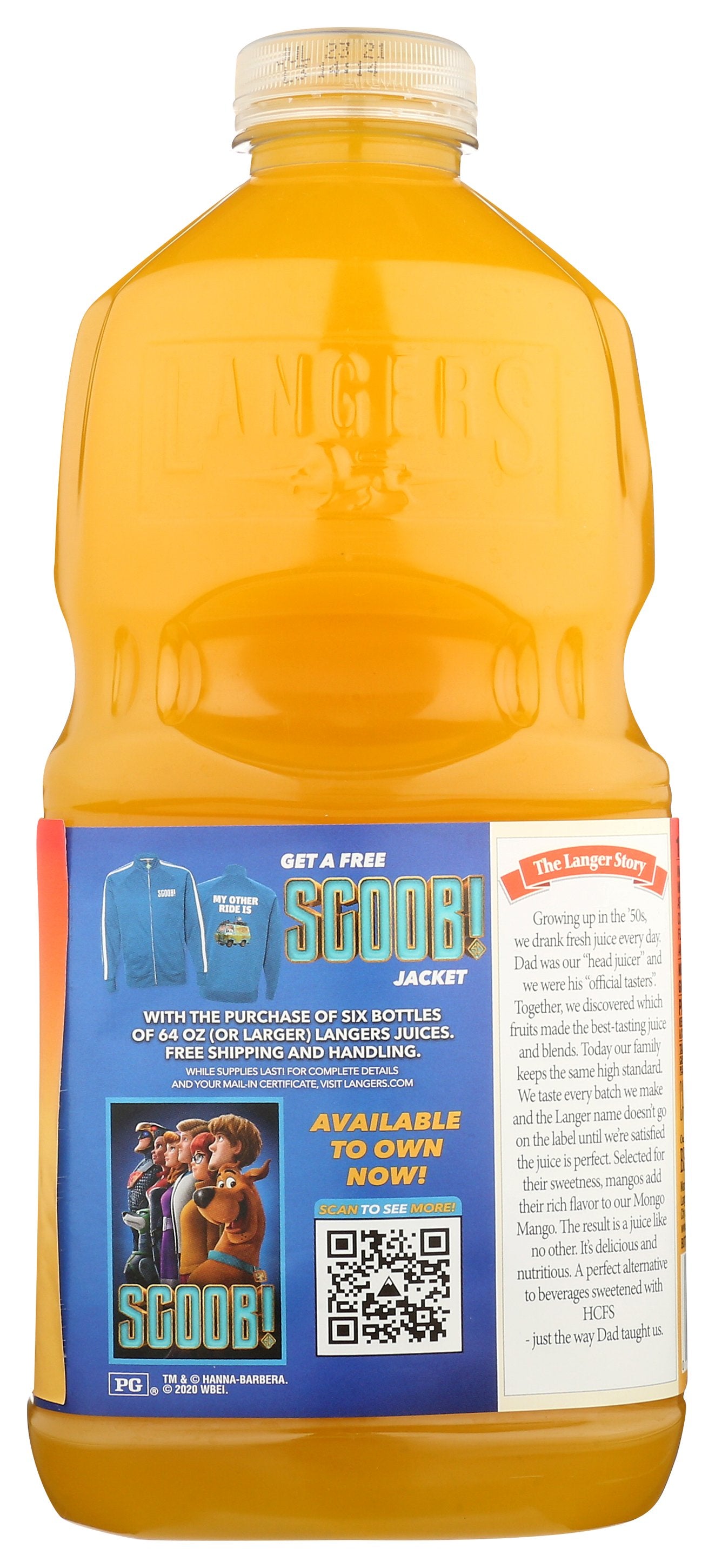 LANGERS JUICE MONGO MANGO - Case of 8