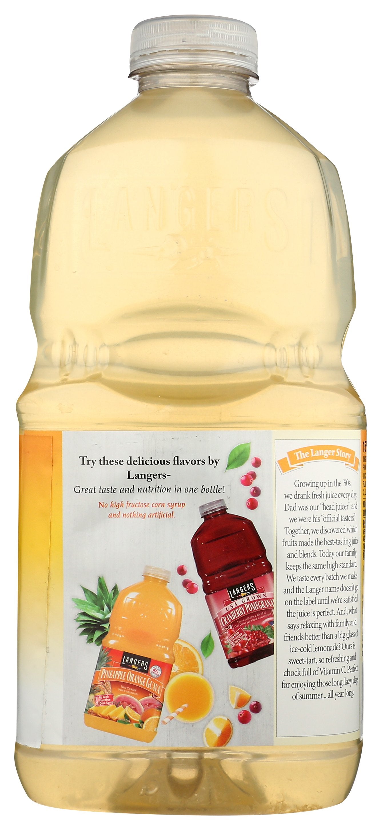 LANGERS JUICE LEMONADE - Case of 8