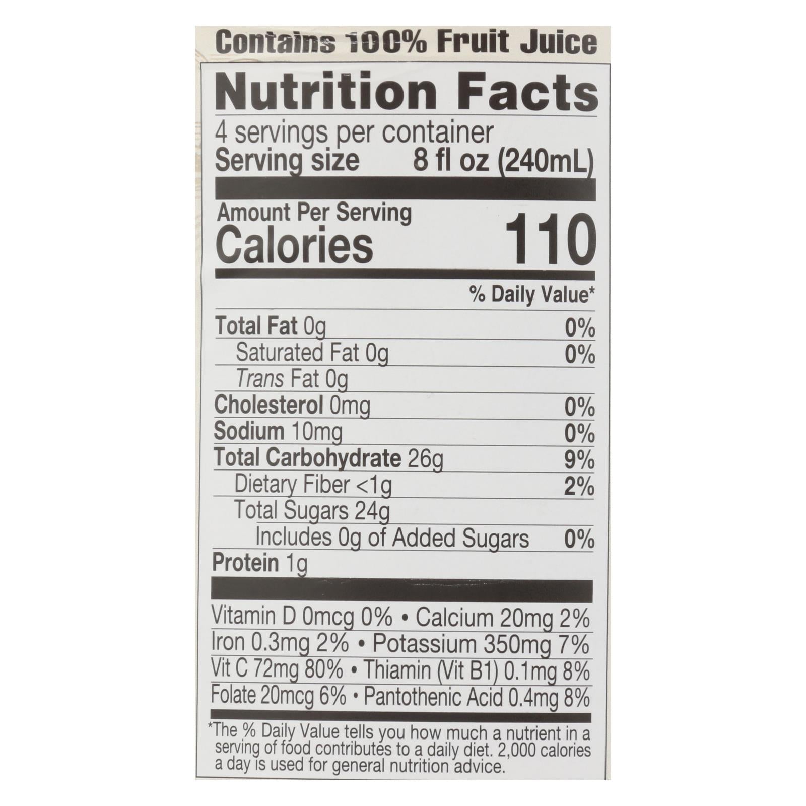 Lakewood - Organic Juice - Pink Grapefreuit - Case of 6 - 32 fl oz.