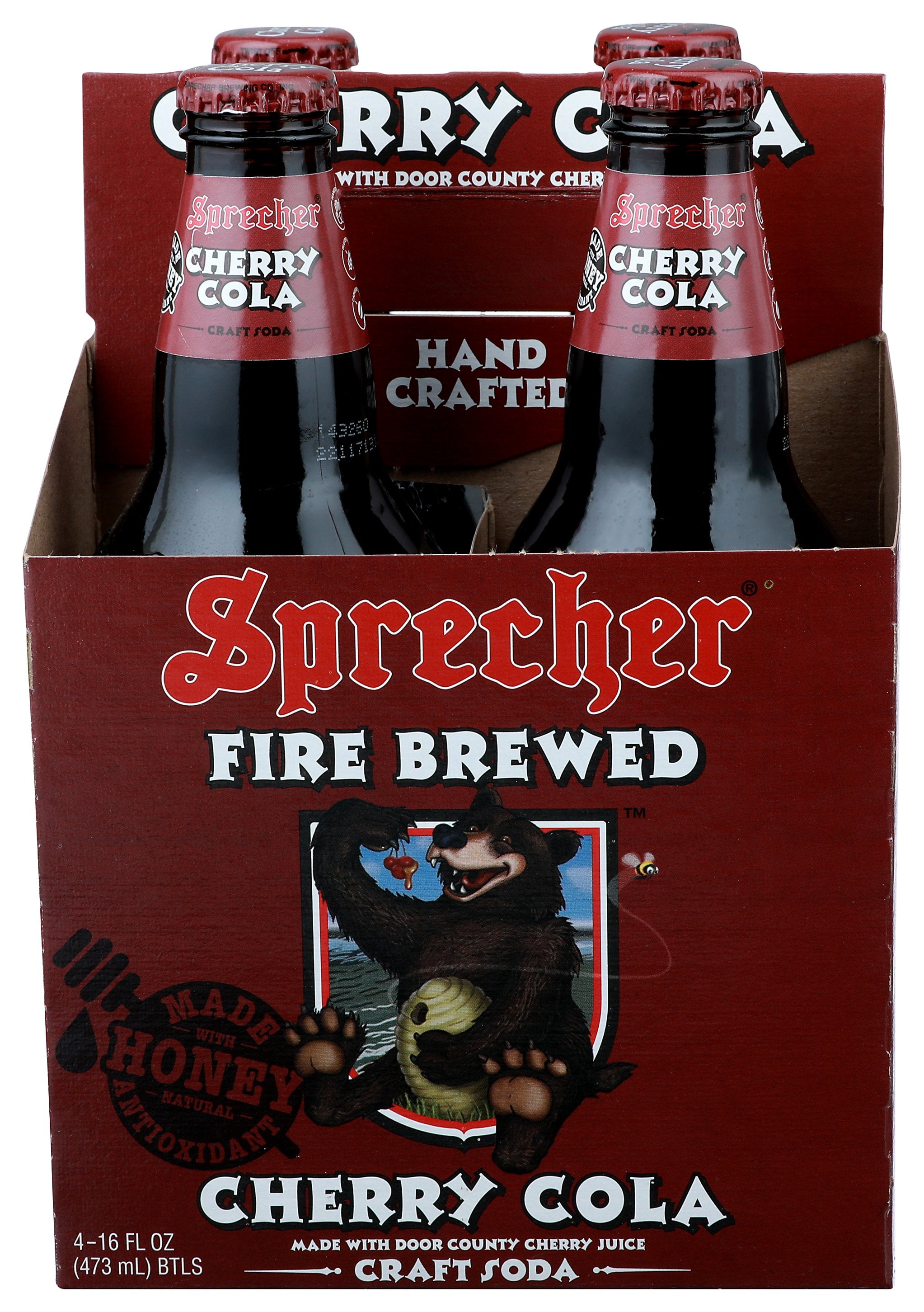 SPRECHER SODA CHERRY COLA 4PK - Case of 6