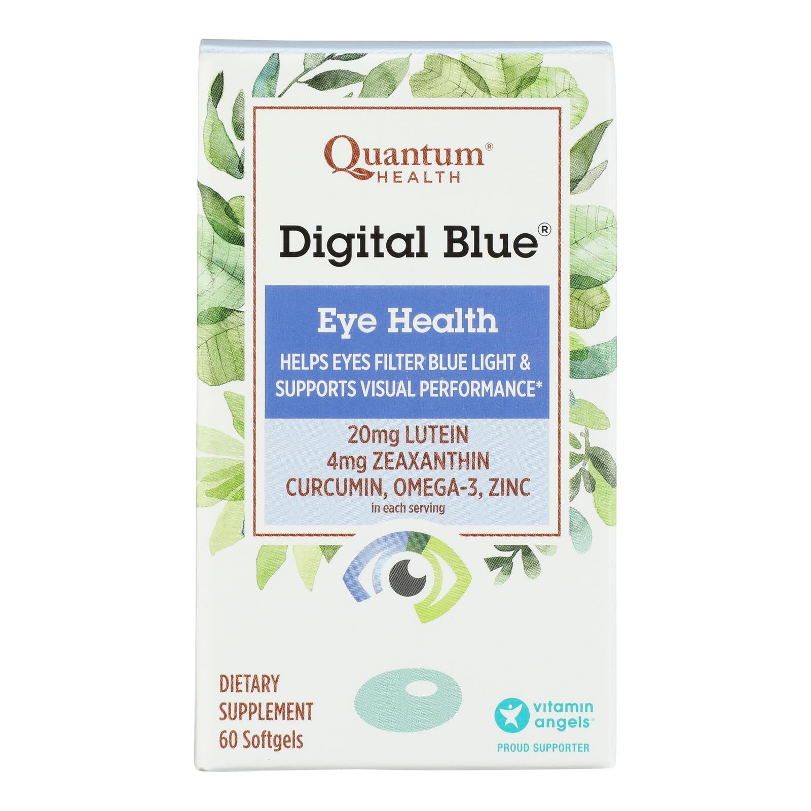 Quantum Research - Digital Blue - Eye Health - 60 Softgels