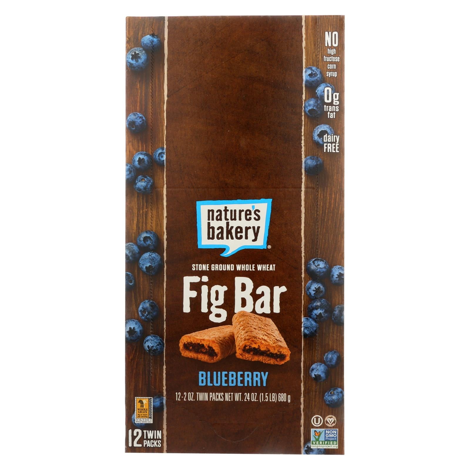 Nature's Bakery Blueberry Fig Bars - 12 Pack, 2 Oz Each