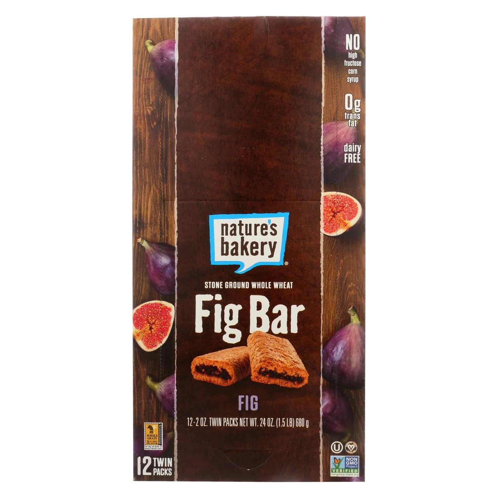 Nature's Bakery Whole Wheat Fig Bar - Original, 12 Pack
