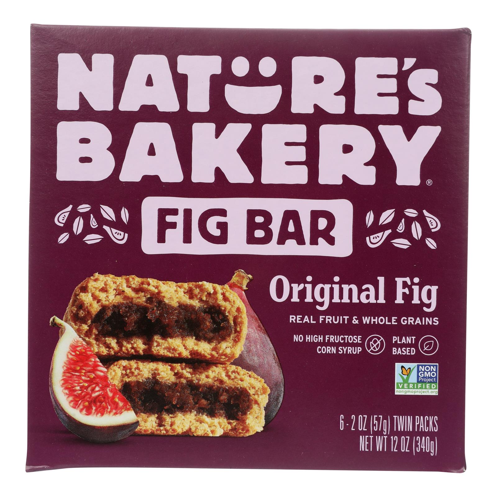 Nature's Bakery Original Whole Wheat Fig Bar - 6 Pack