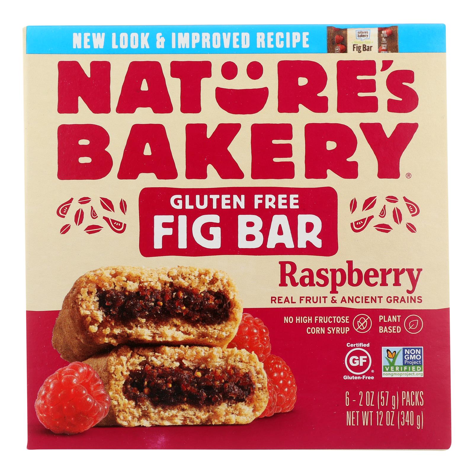 Nature's Bakery GF Raspberry Fig Bar - 6 Pack, 2 oz