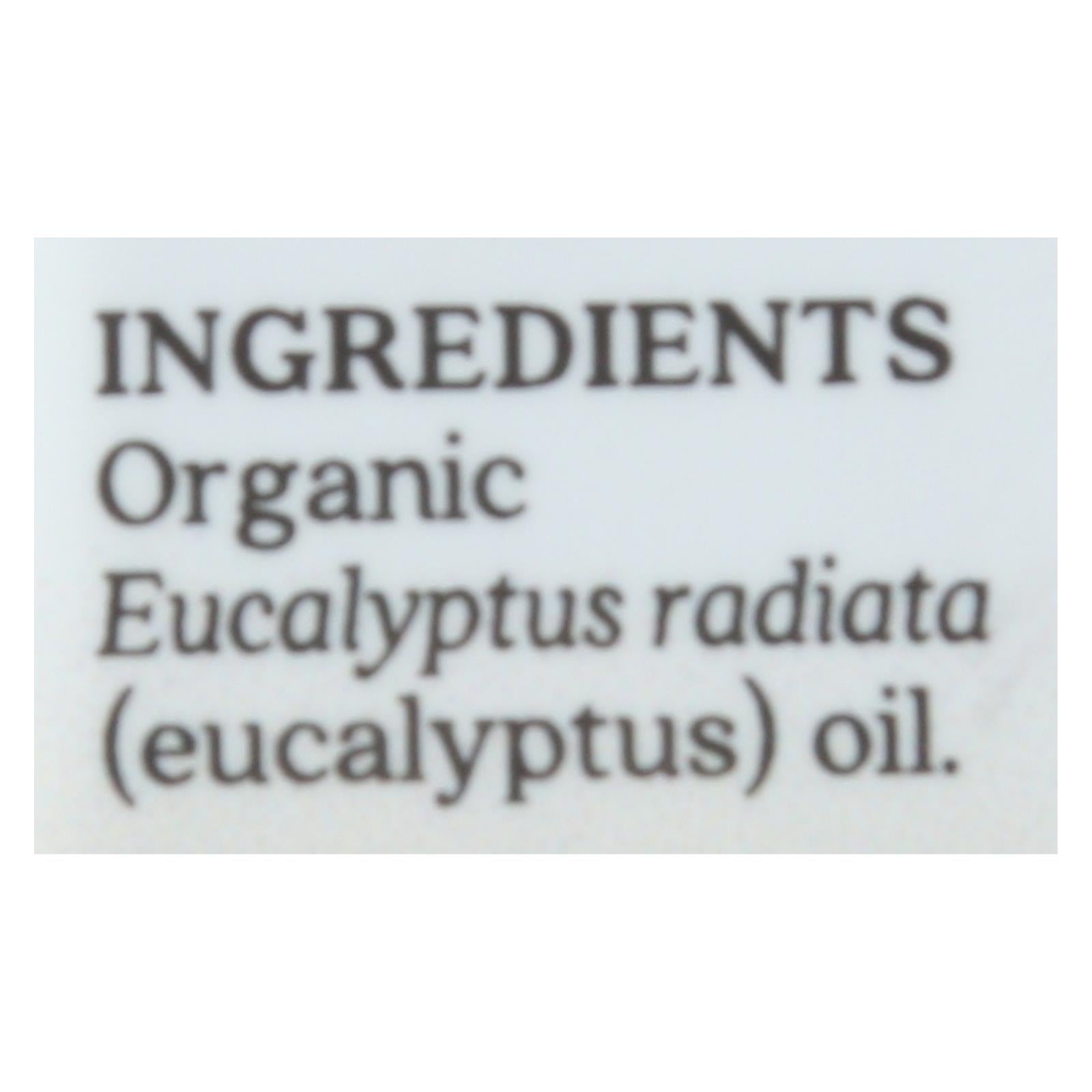 Aura Cacia - Organic Eucalyptus - .25 Oz