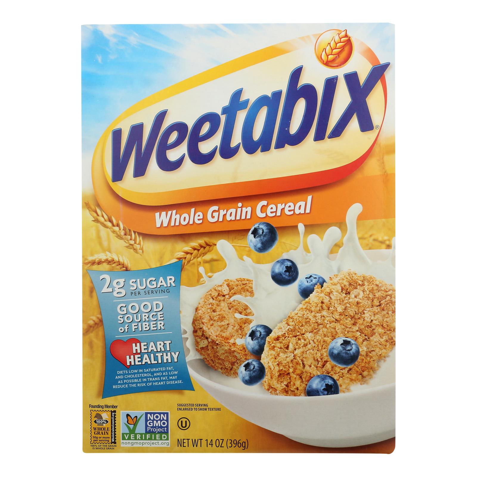 Weetabix Whole Grain Cereal  - 1 Each - 14 OZ