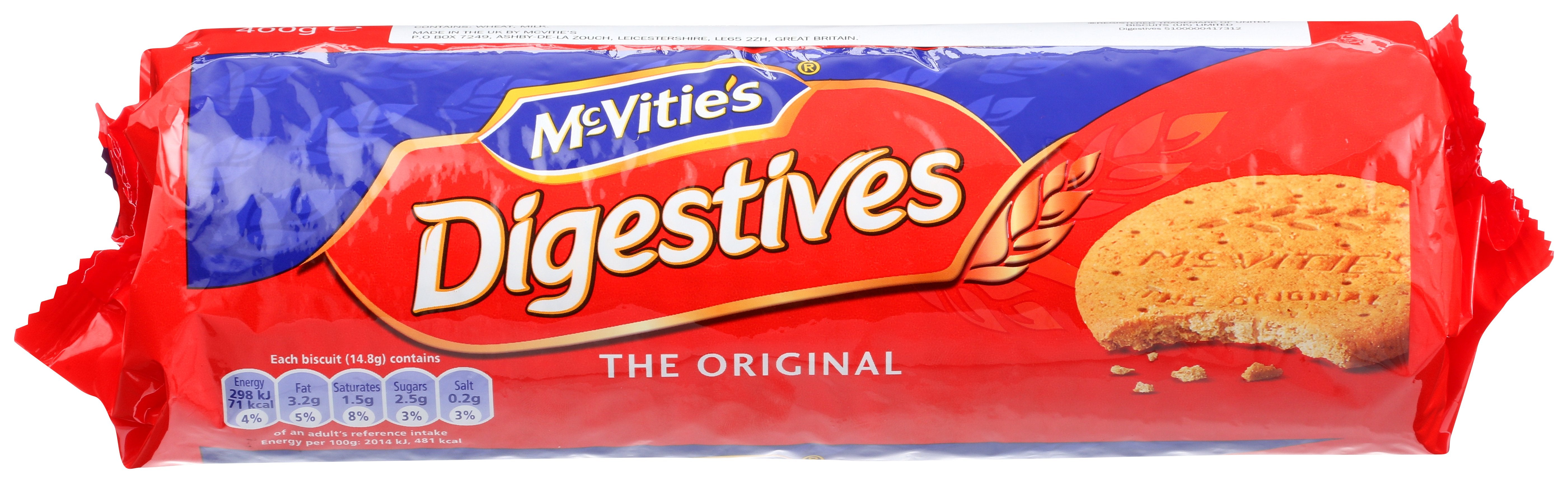 MCVITIES DIGESTIVE ORIGNAL - Case of 12