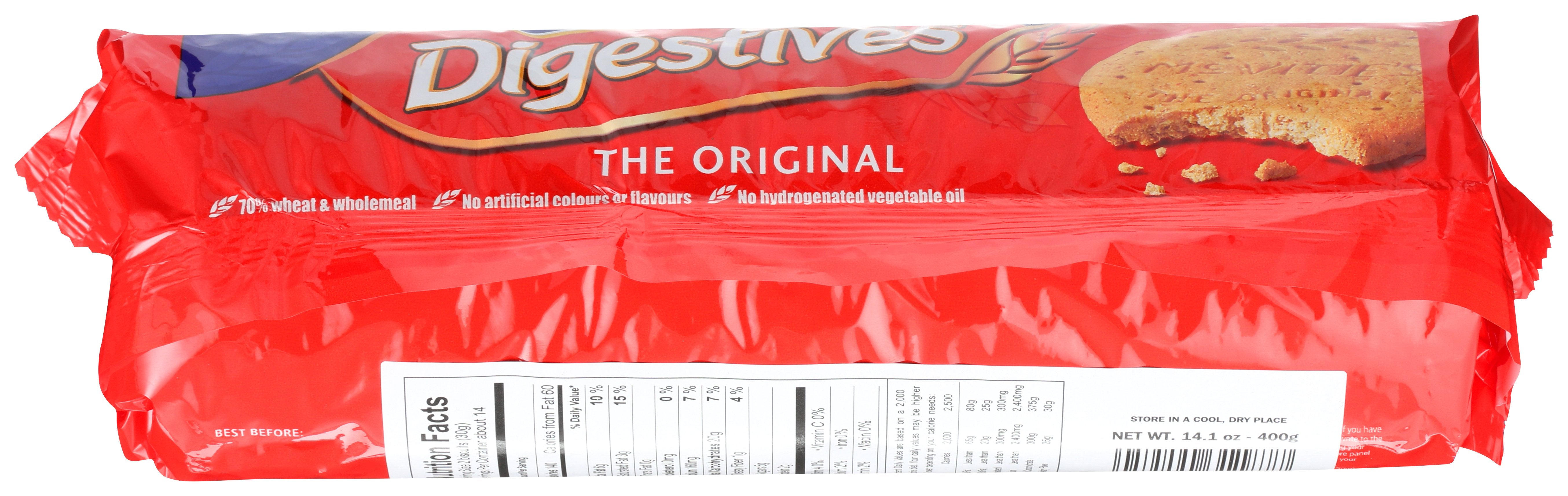 MCVITIES DIGESTIVE ORIGNAL - Case of 12