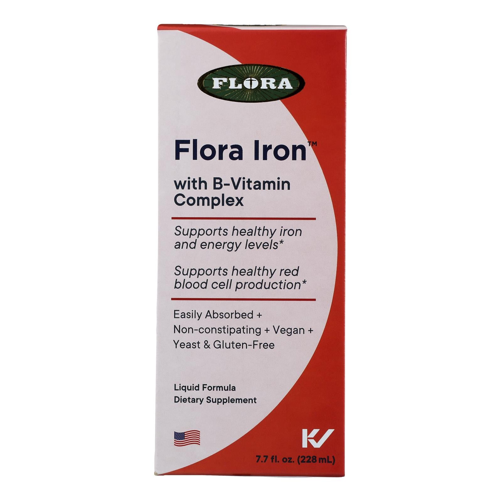 Flora - Iron Herb Liquid - 1 Each-7.7 OZ