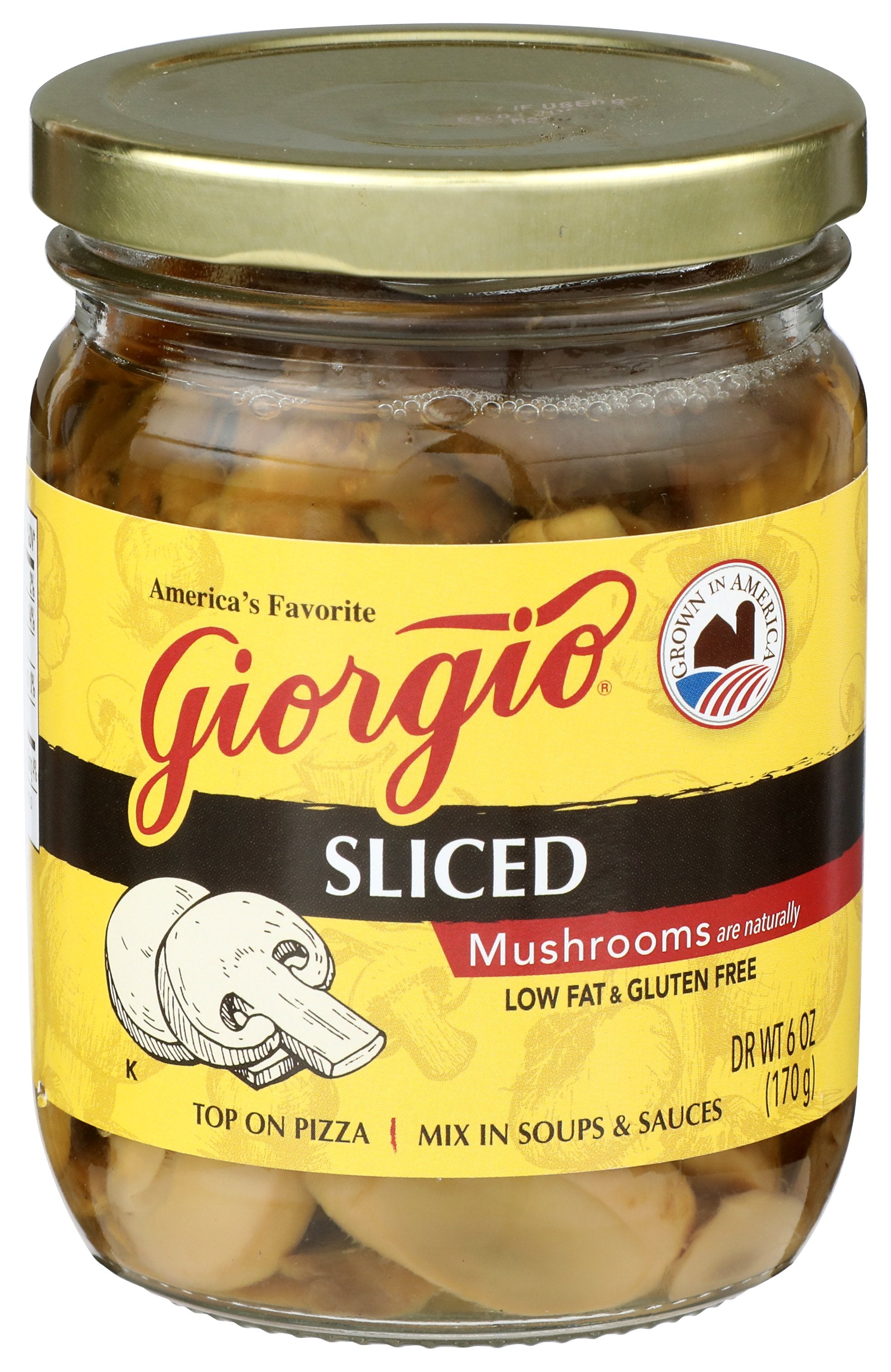 GIORGIO MUSHROOM SLCD GLASS - Case of 12