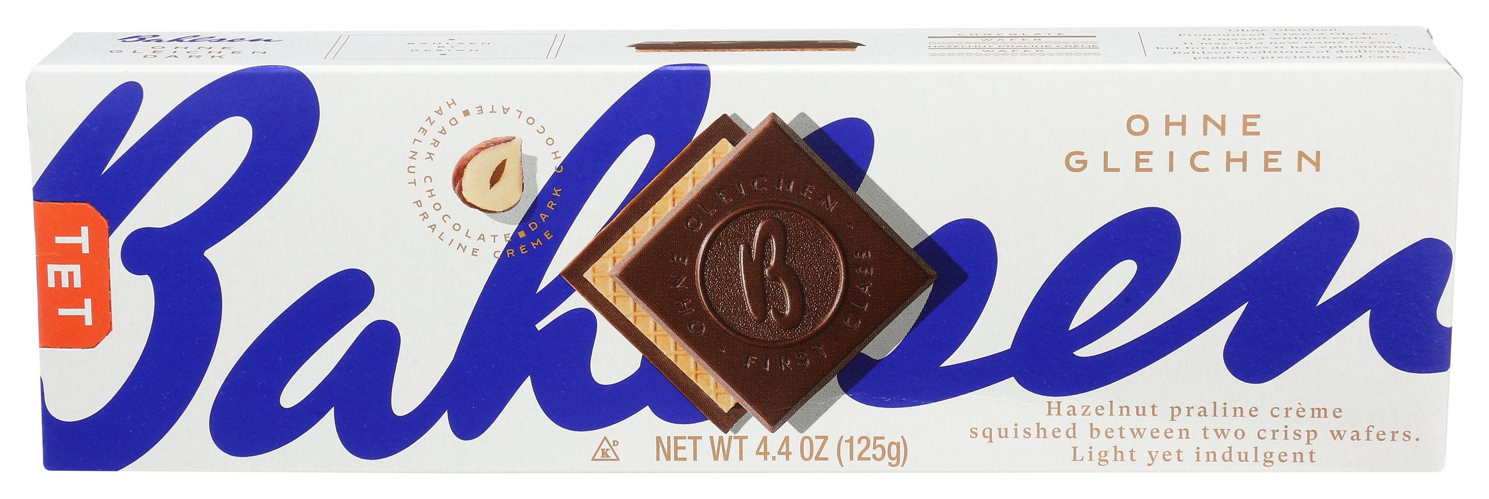 BAHLSEN COOKIE OHNE GLEICHEN DARK - Case of 12