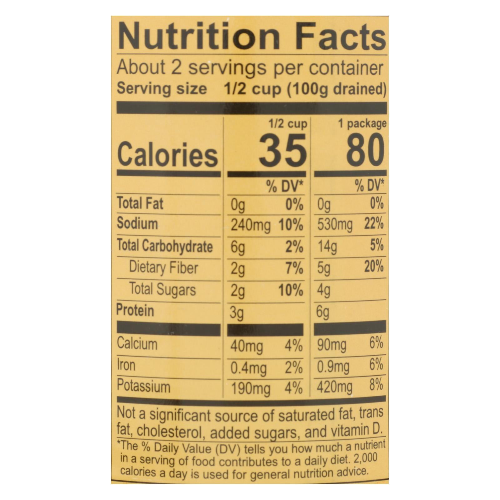 Reese's Hearts Of Palm - Case Of 6 - 14 Oz