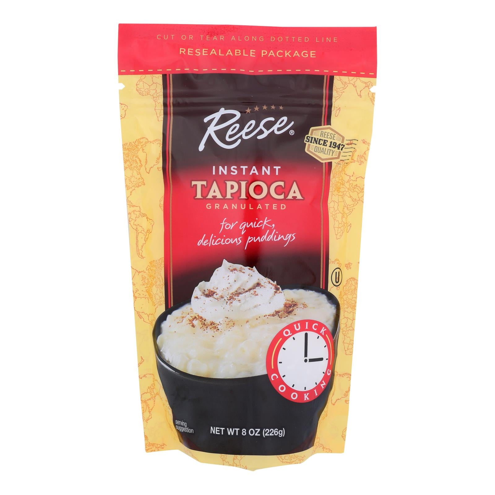 Reese Tapioca - Granulated - Case Of 6 - 8 Oz