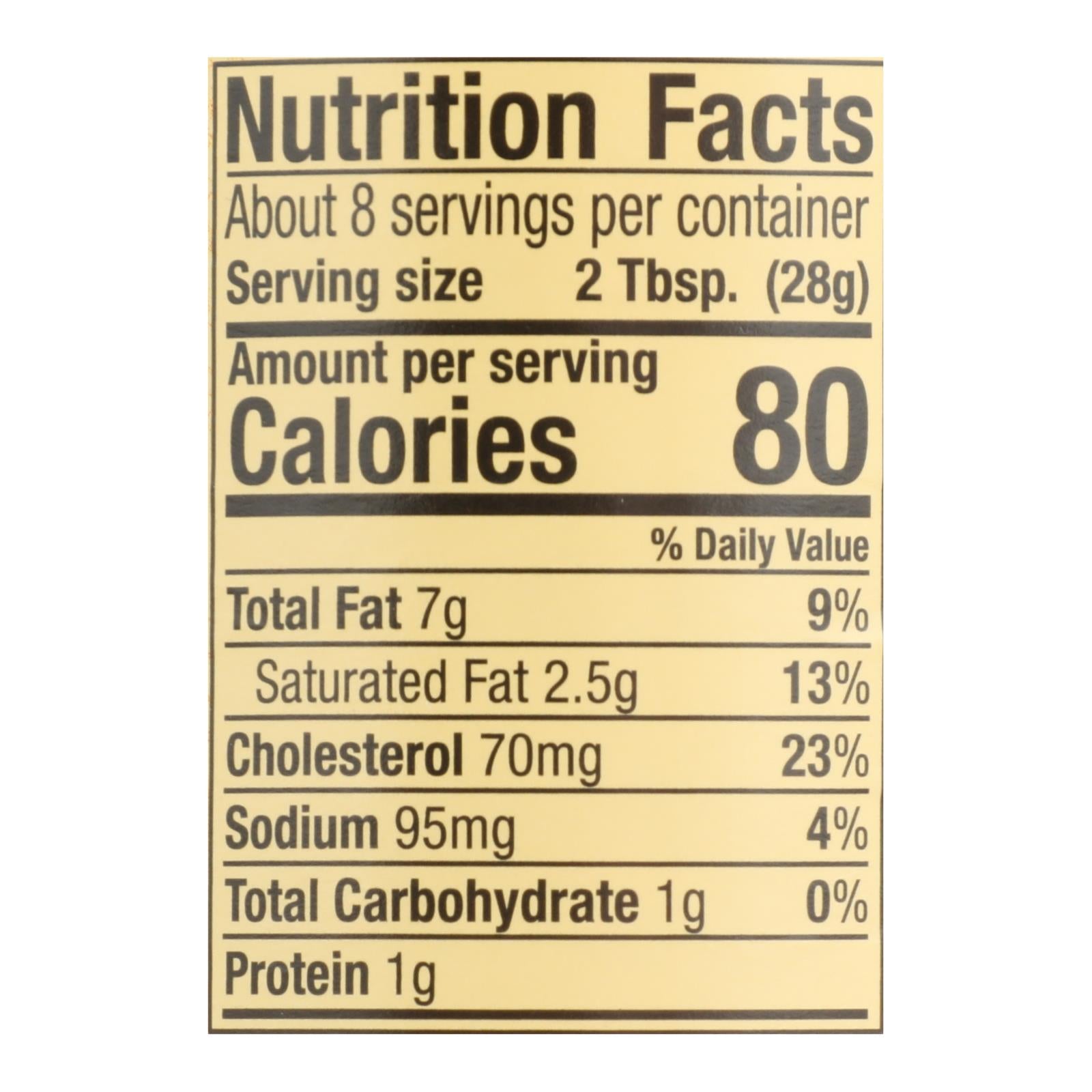 Reese Hollandaise Sauce - Case of 12 - 7.5 OZ