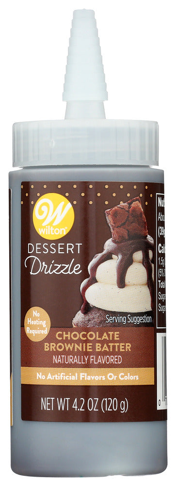 Wilton Dessert Drizzle Chocolate - Case of 6 - 4.2 oz