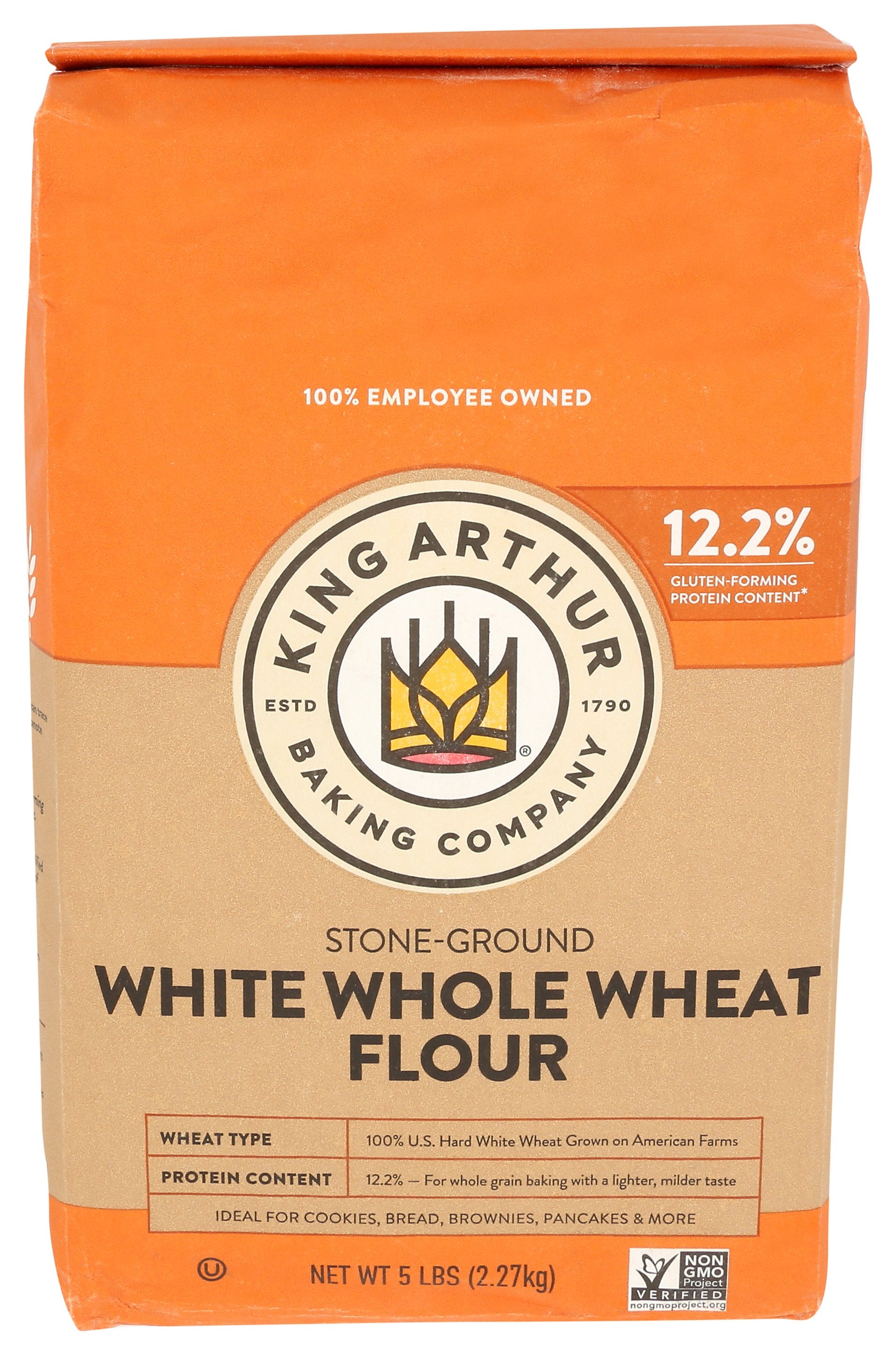 KING ARTHUR FLOUR WHL WHT WHITE - Case of 8