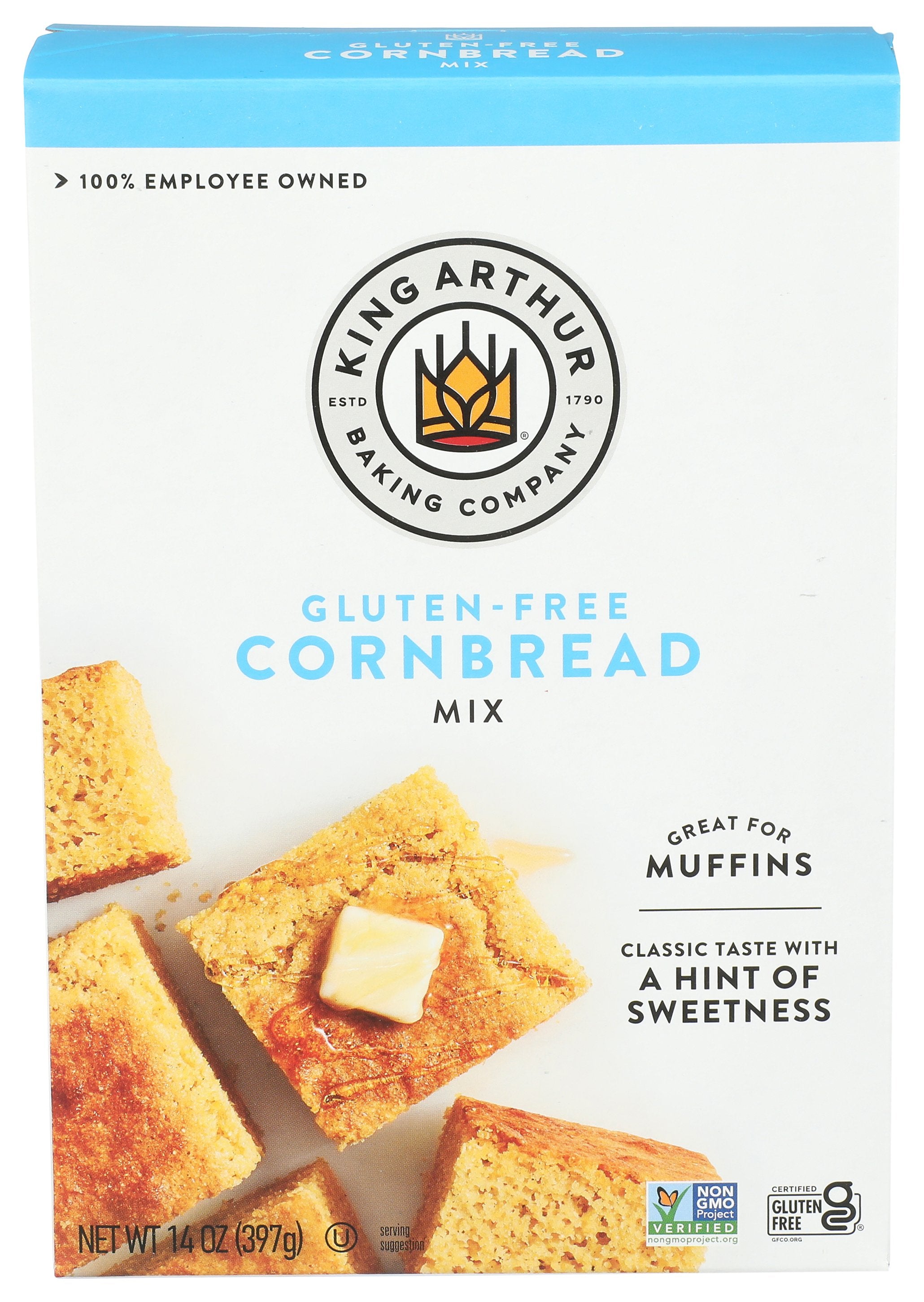 KING ARTHUR MIX CORNBREAD - Case of 6