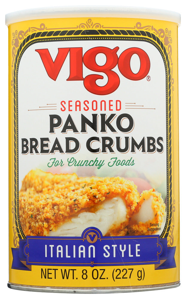 Vigo Breadcrumb Panko Seasoned - Pack of 6 - 8 Oz