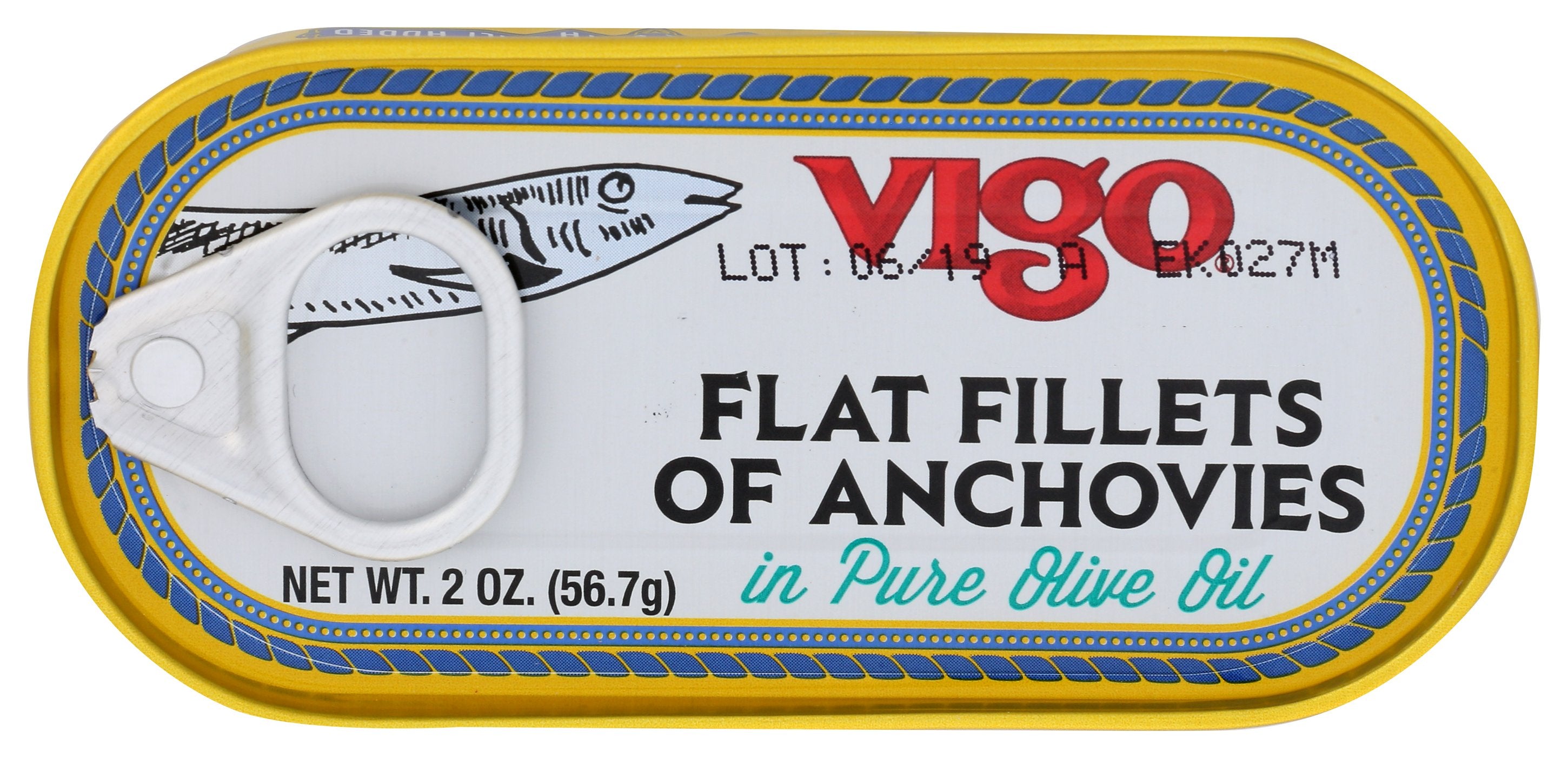 VIGO ANCHOVY FLAT - Case of 25