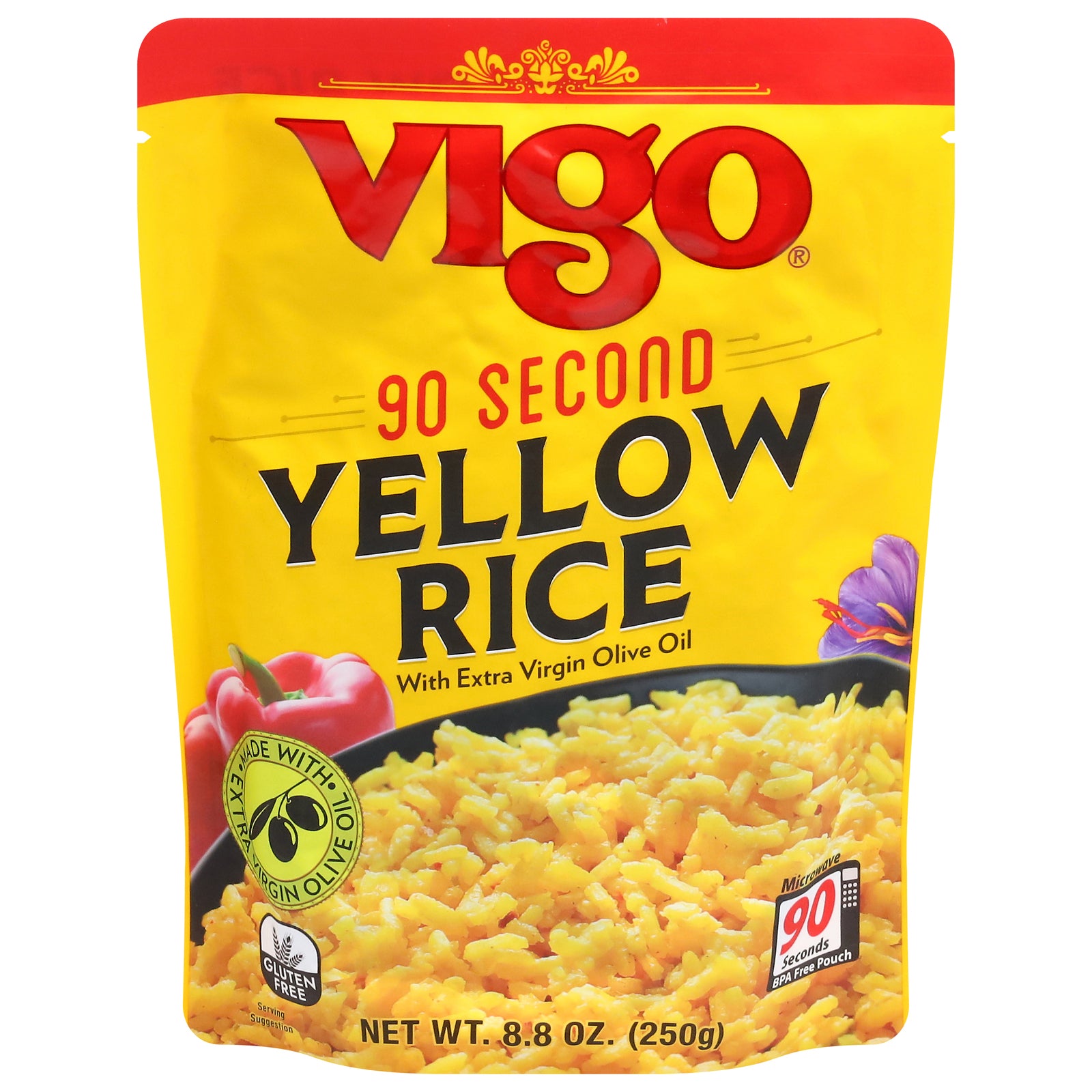 Vigo - Rice Yellow 90 Sec - CS of 12-8.8 OZ