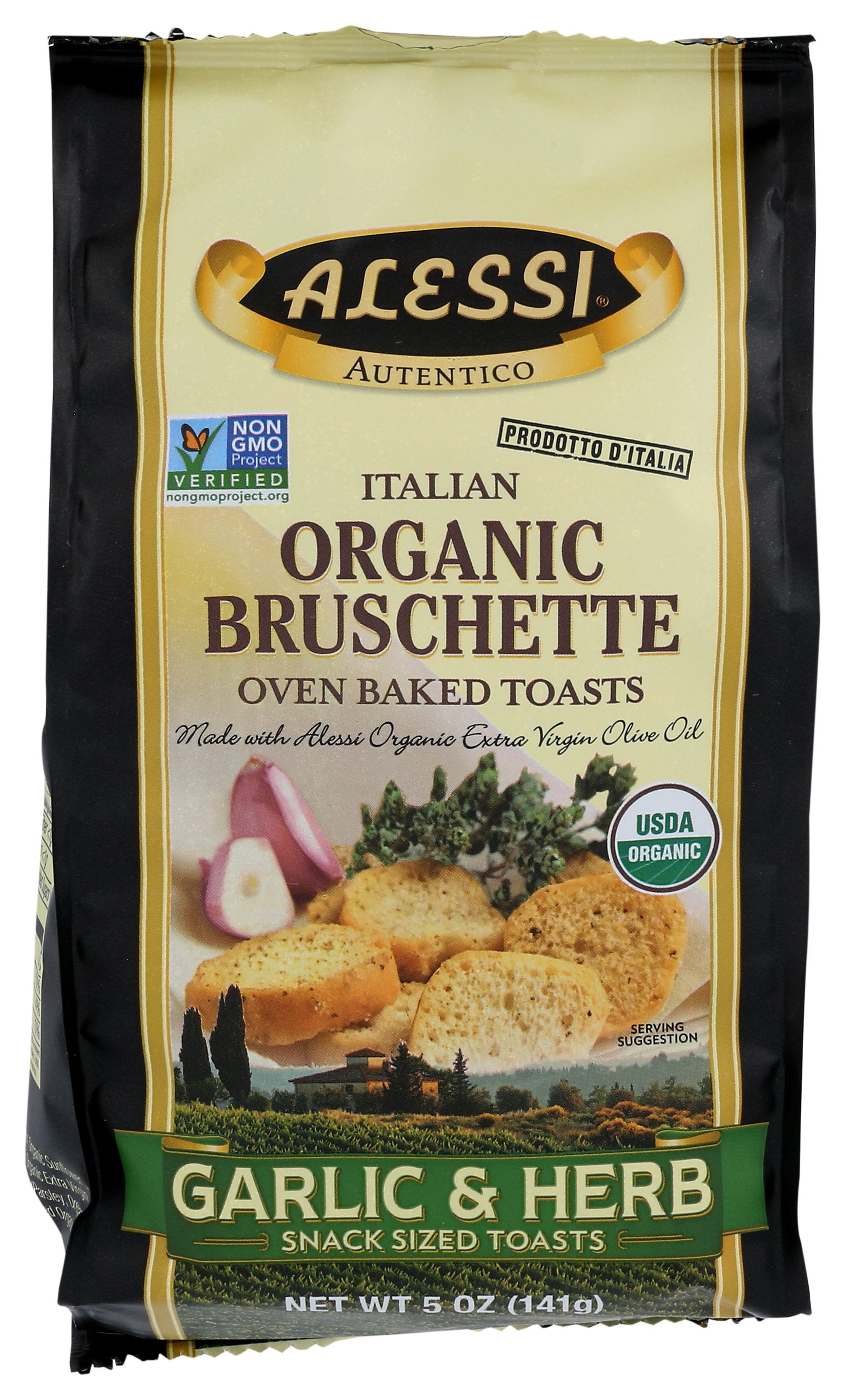 ALESSI BRUSCHETTA GARLIC HERB - Case of 8