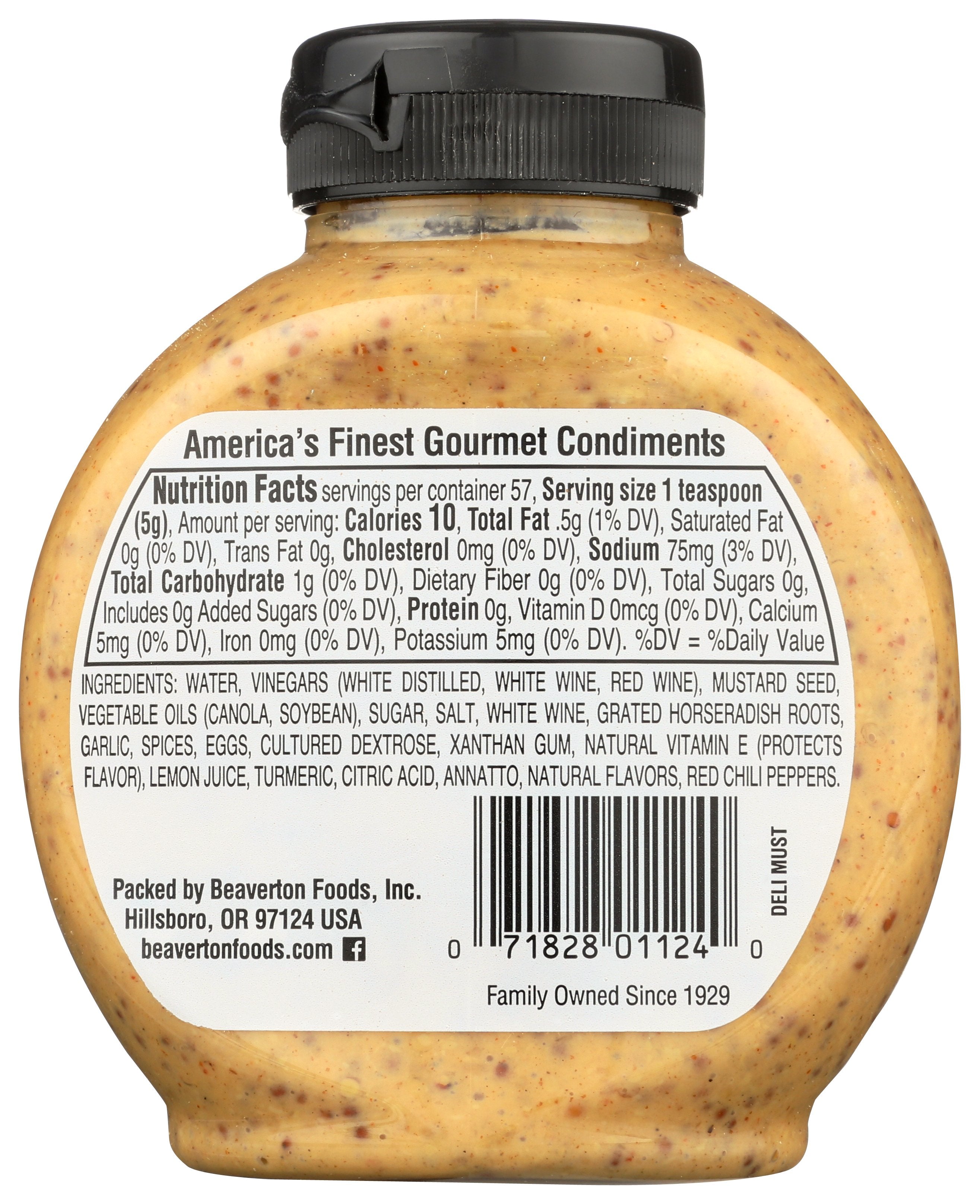 INGLEHOFFER MUSTARD DELI SQZ - Case of 6