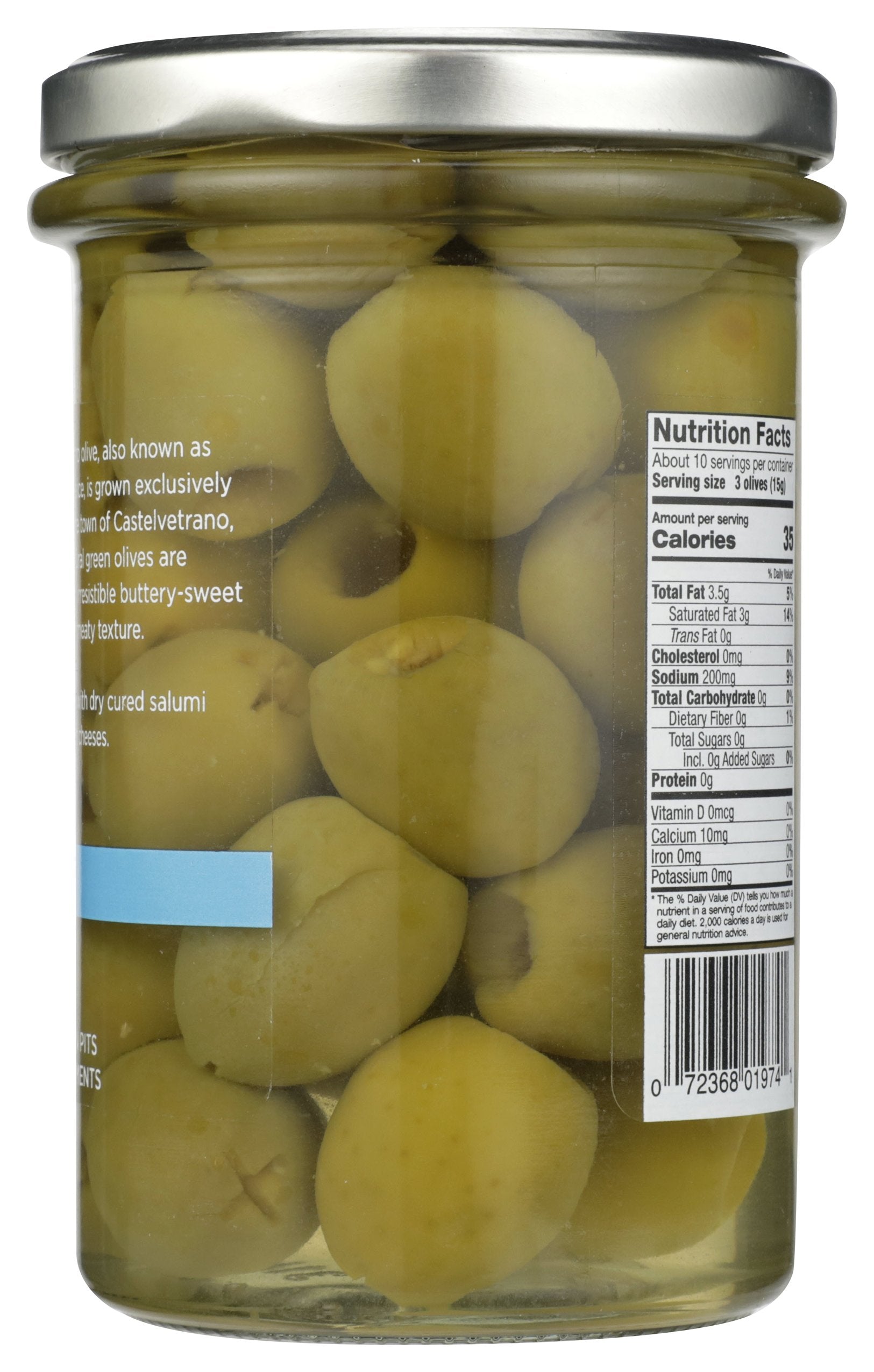 DELALLO OLIVES PITTED CASTLVRTRNO - Case of 6