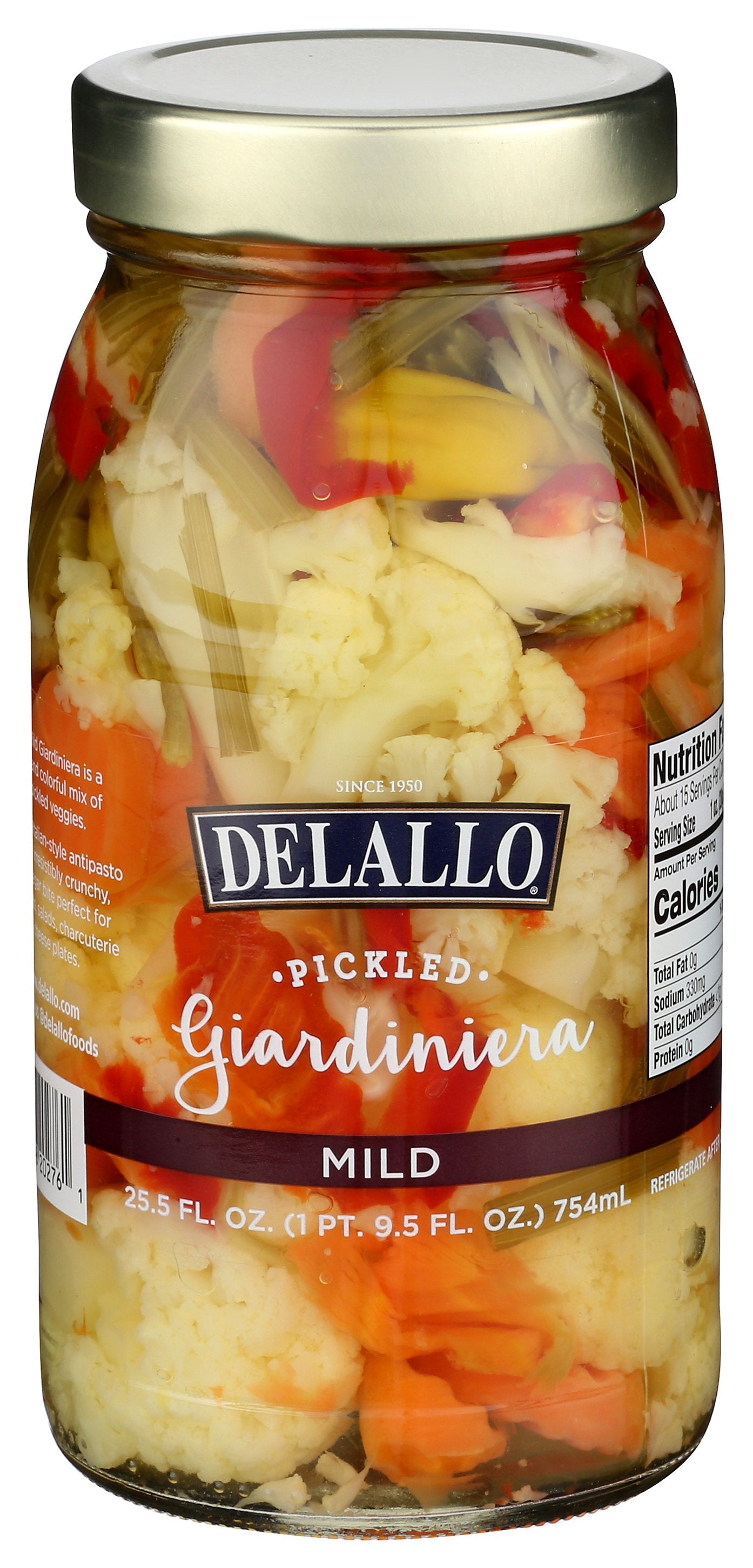 DELALLO GIARDINERA MILD - Case of 6