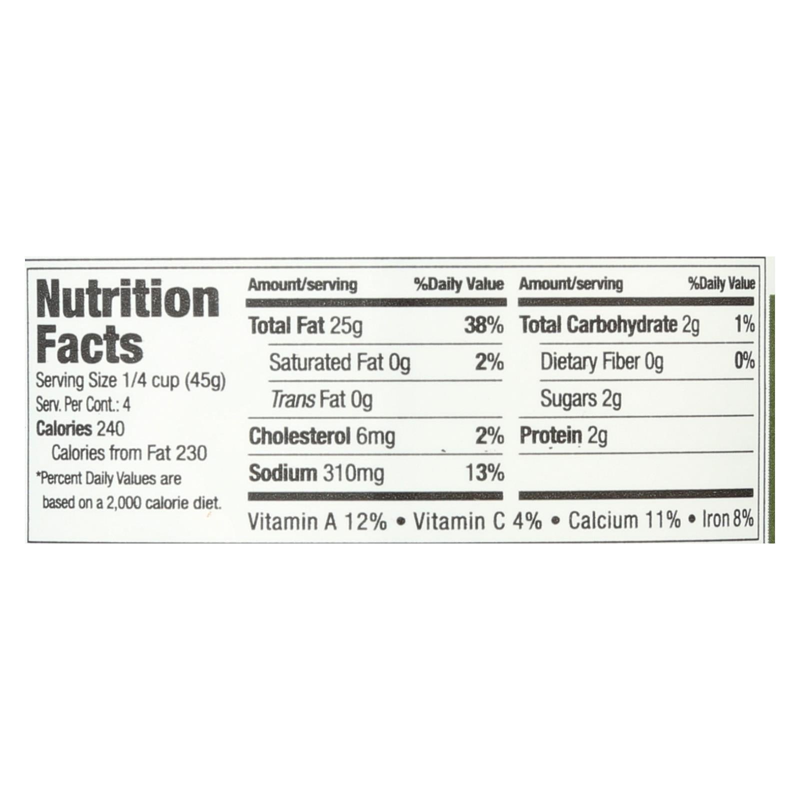 Delallo - Simply Pesto Traditional Basil Sauce - Case of 12 - 6.35 oz.