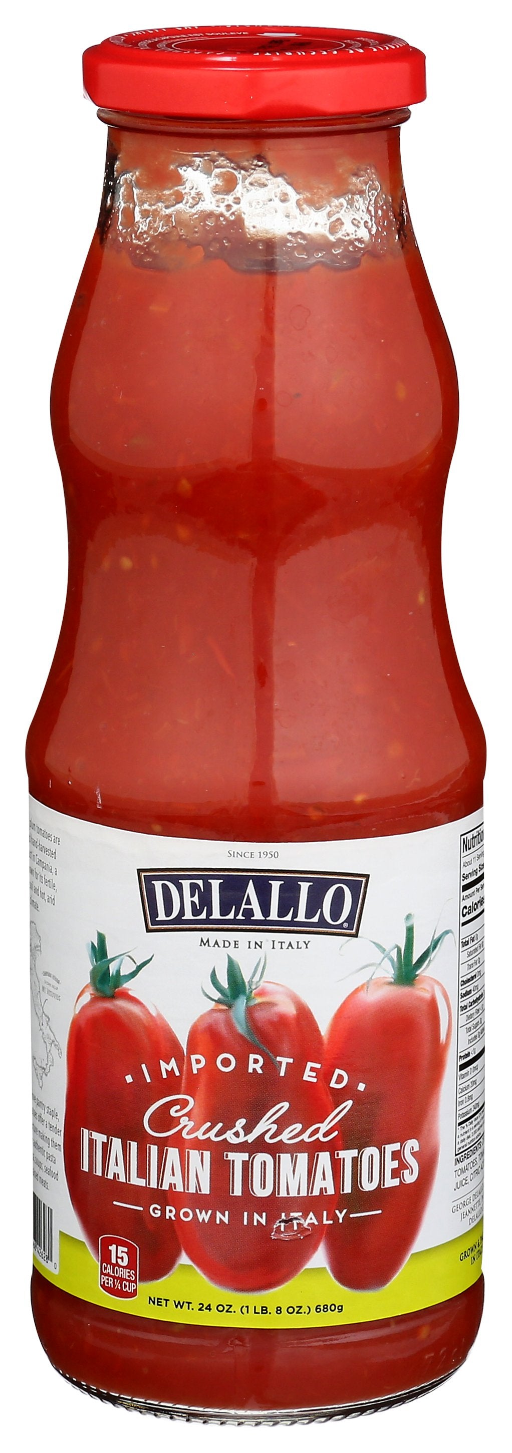 DELALLO TOMATO CRUSHED ITALIAN - Case of 6
