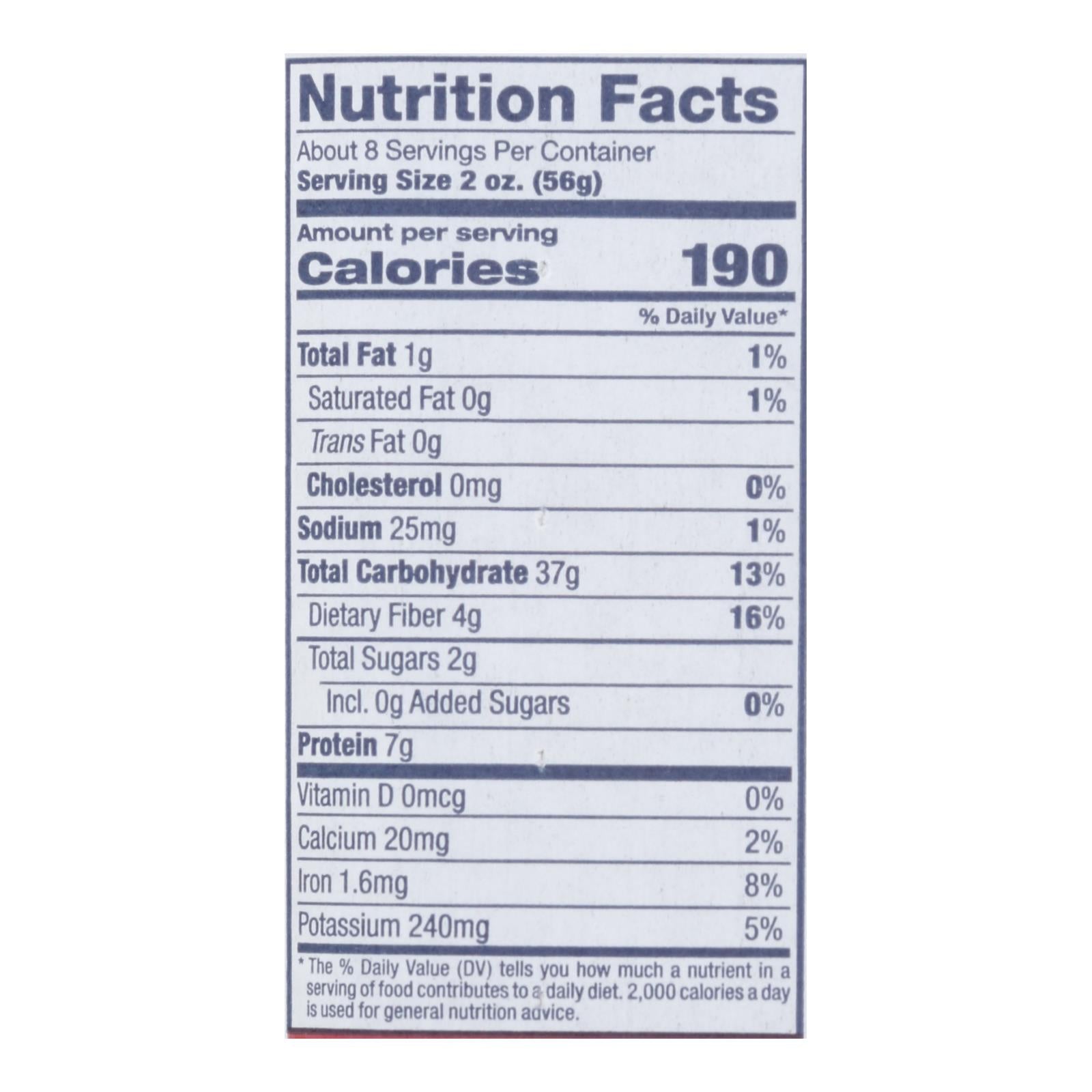 Delallo - Organic Whole Wheat Capellini Pasta - Case of 16 - 1 lb.