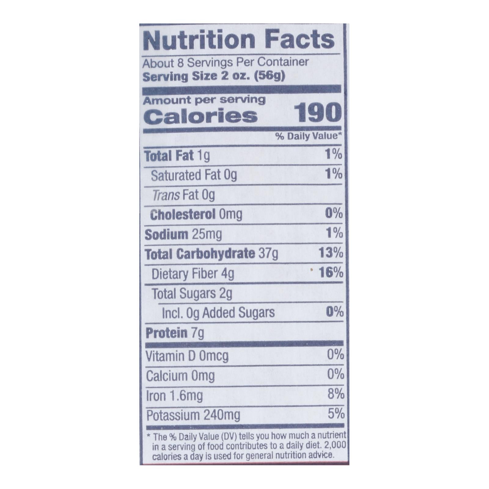 Delallo - Pasta Organic Elbows Whole Wheat #52 - Case of 12-16 Ounces