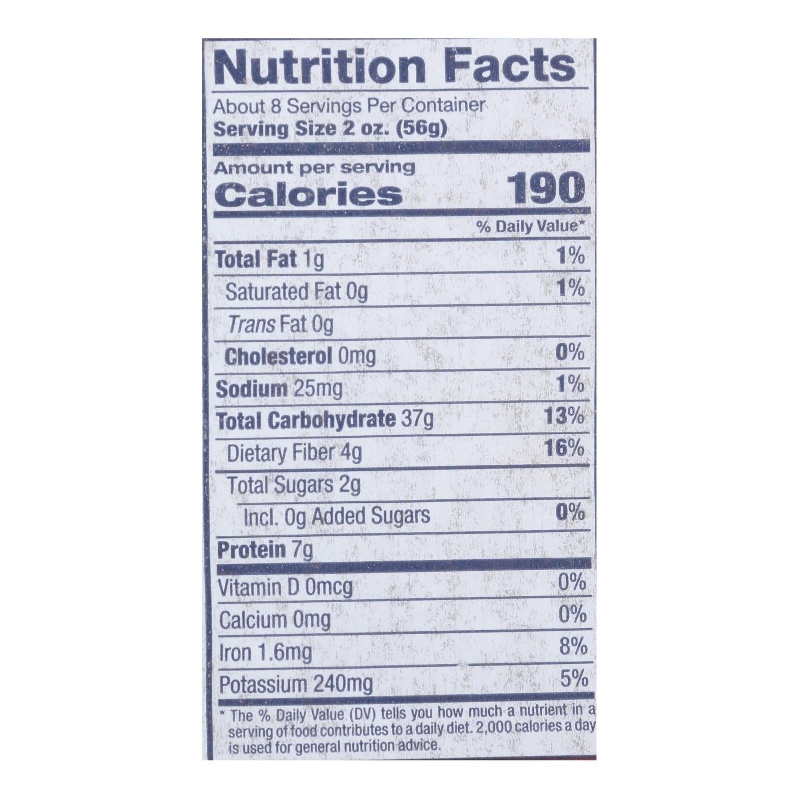 Delallo - Pasta Organic Shells Whole Wheat Number 91 - Case of 8-16 Ounces