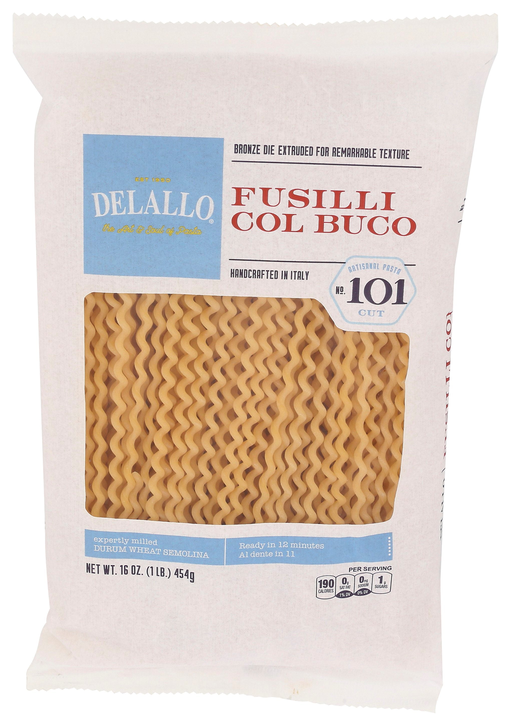 DELALLO FUSILLI COL BUCO #101 - Case of 16