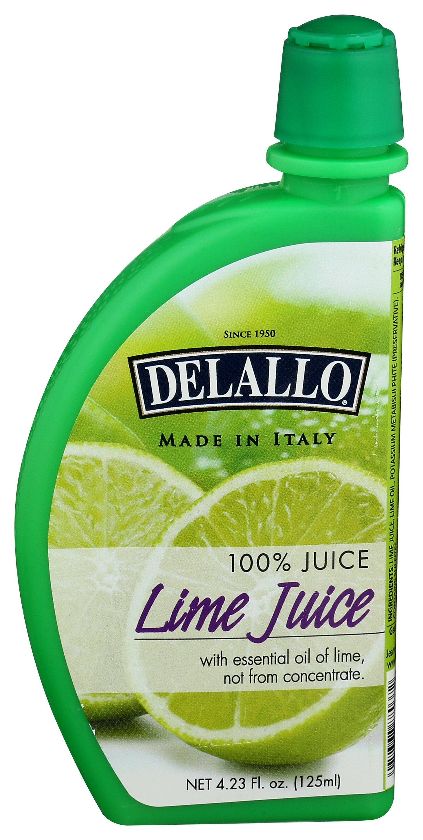 DELALLO JUICE LIME SLICE - Case of 12