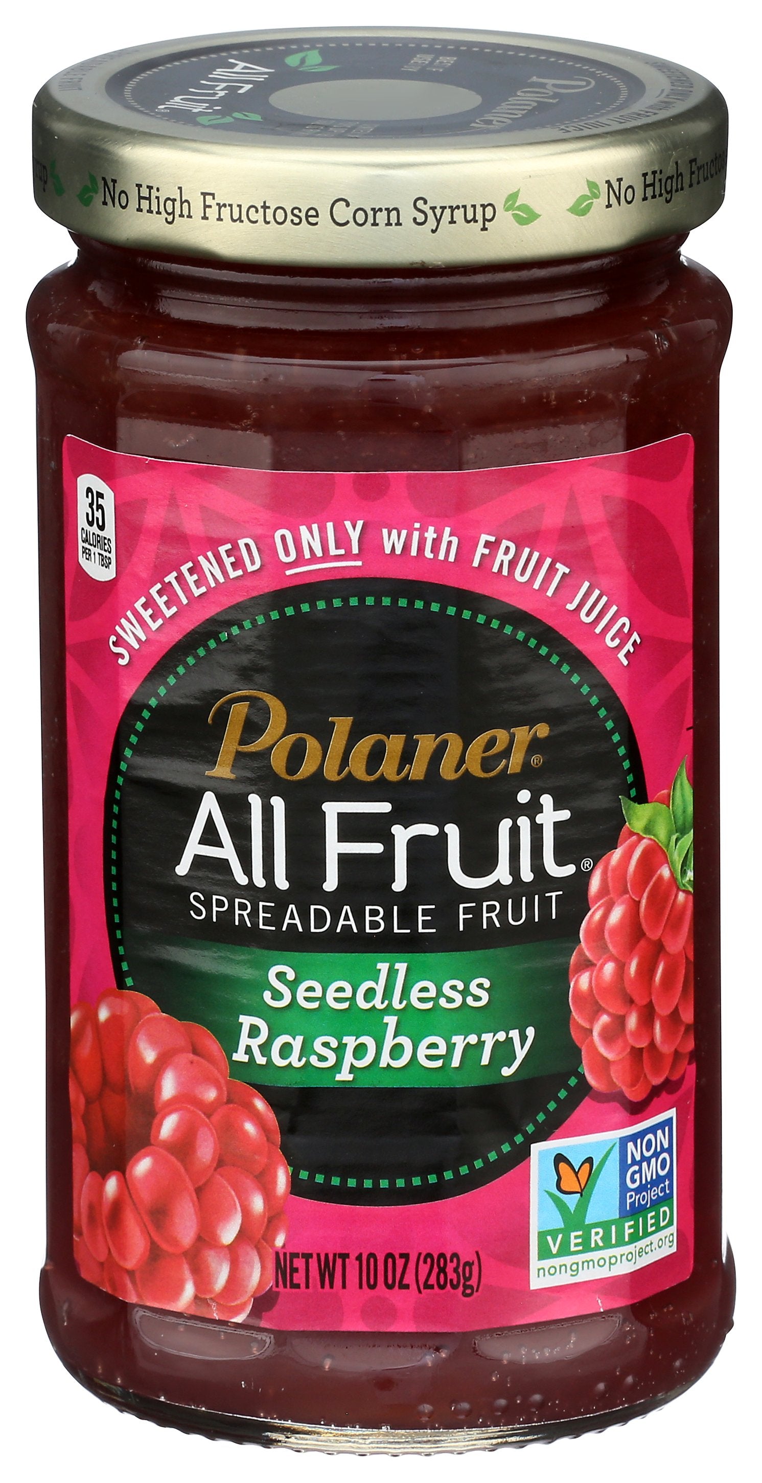 POLANER FRUIT SPRD SDLS RED RASPB - Case of 12