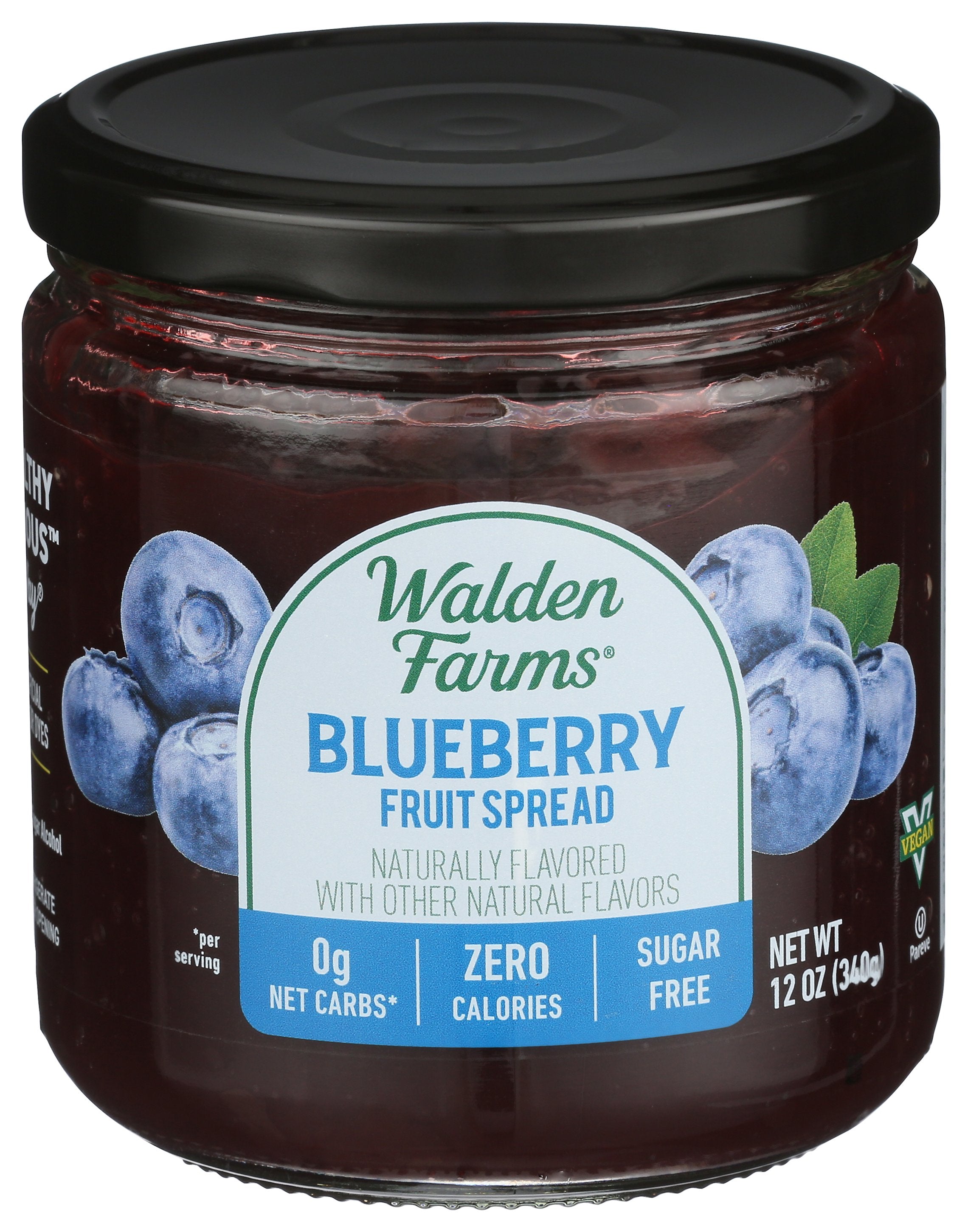 WALDEN FARMS FRUIT SPRD CF NO CARB BLUEBRY - Case of 6