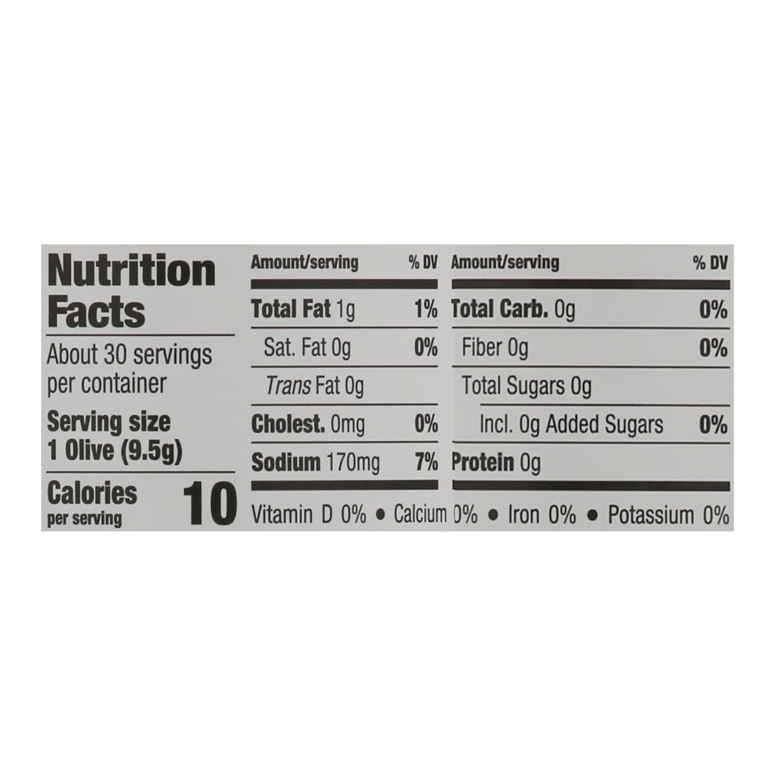 Mezzetta Super Colossal Pimiento Stuffed Spanish Queen Olives - Case Of 6 - 10 Oz.