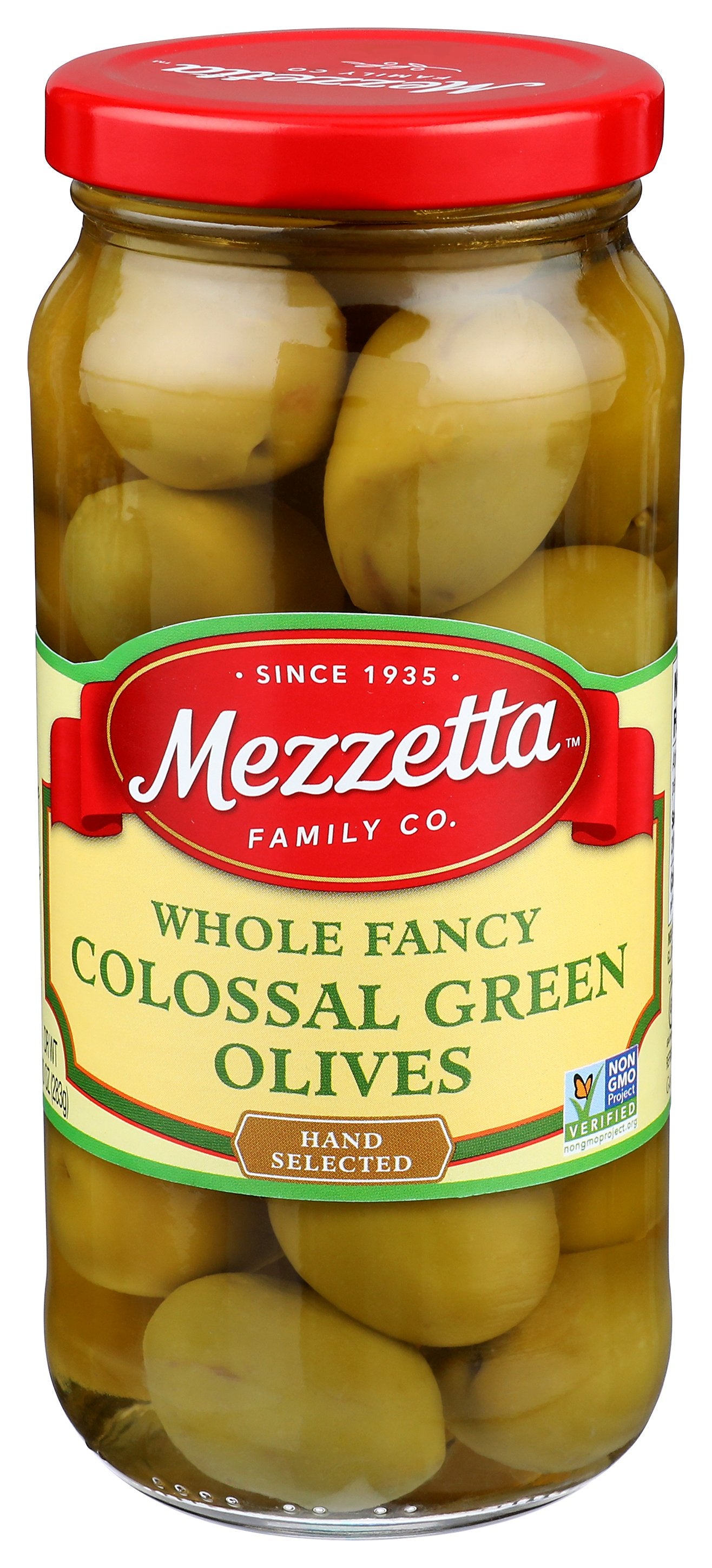 MEZZETTA OLIVE COLOSSAL FANCY - Case of 6