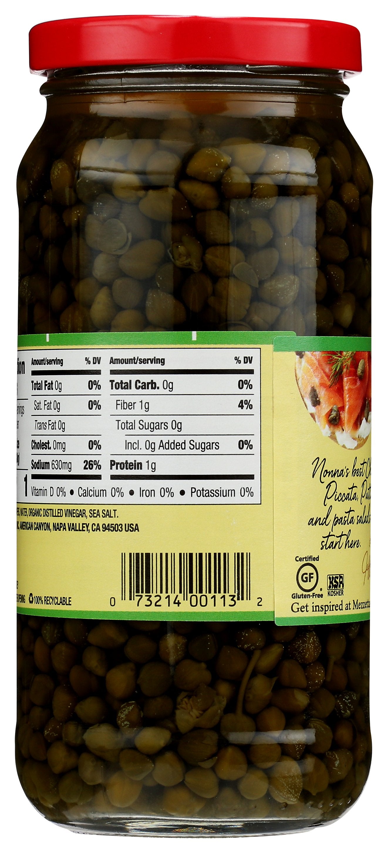 MEZZETTA CAPER NON PAREIL - Case of 6