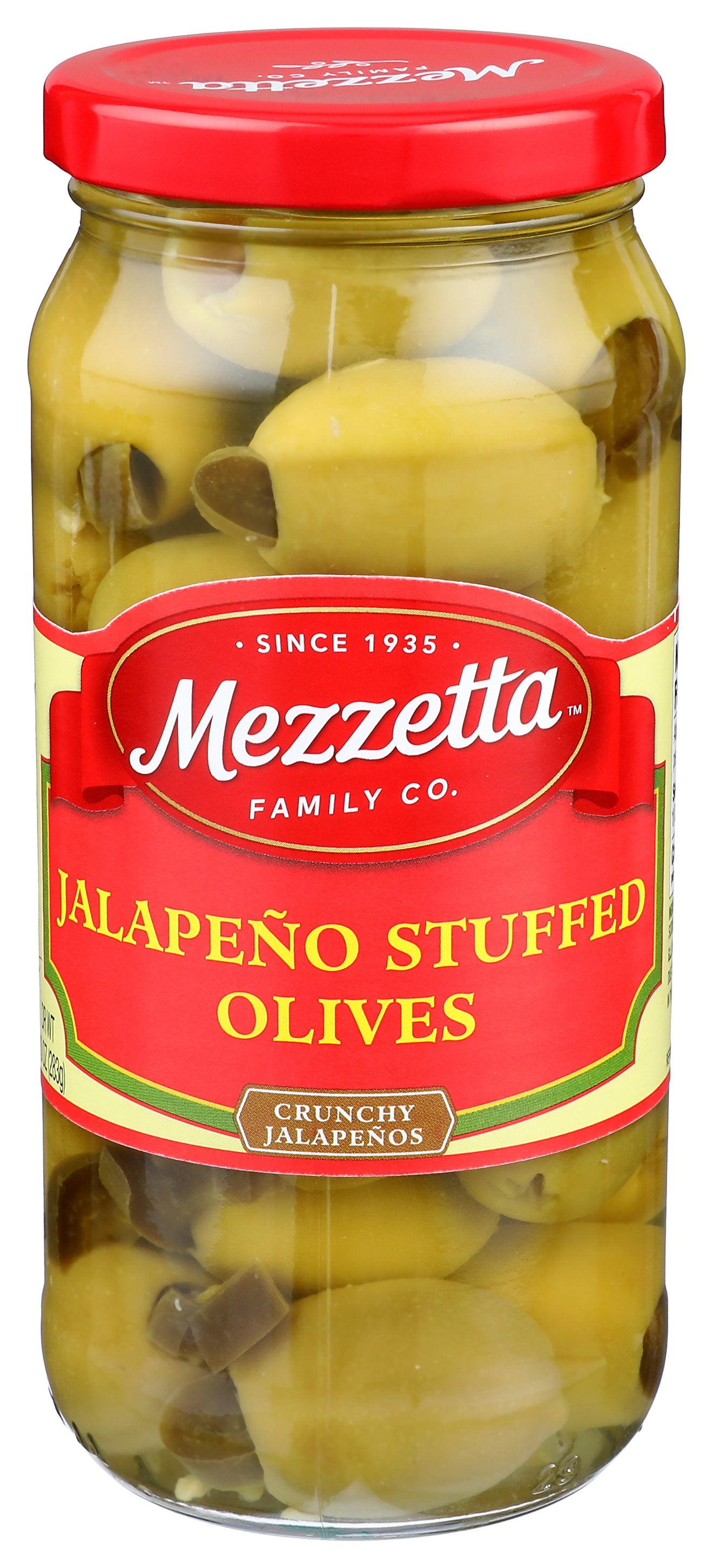 MEZZETTA OLIVE STFD JALPNO - Case of 6