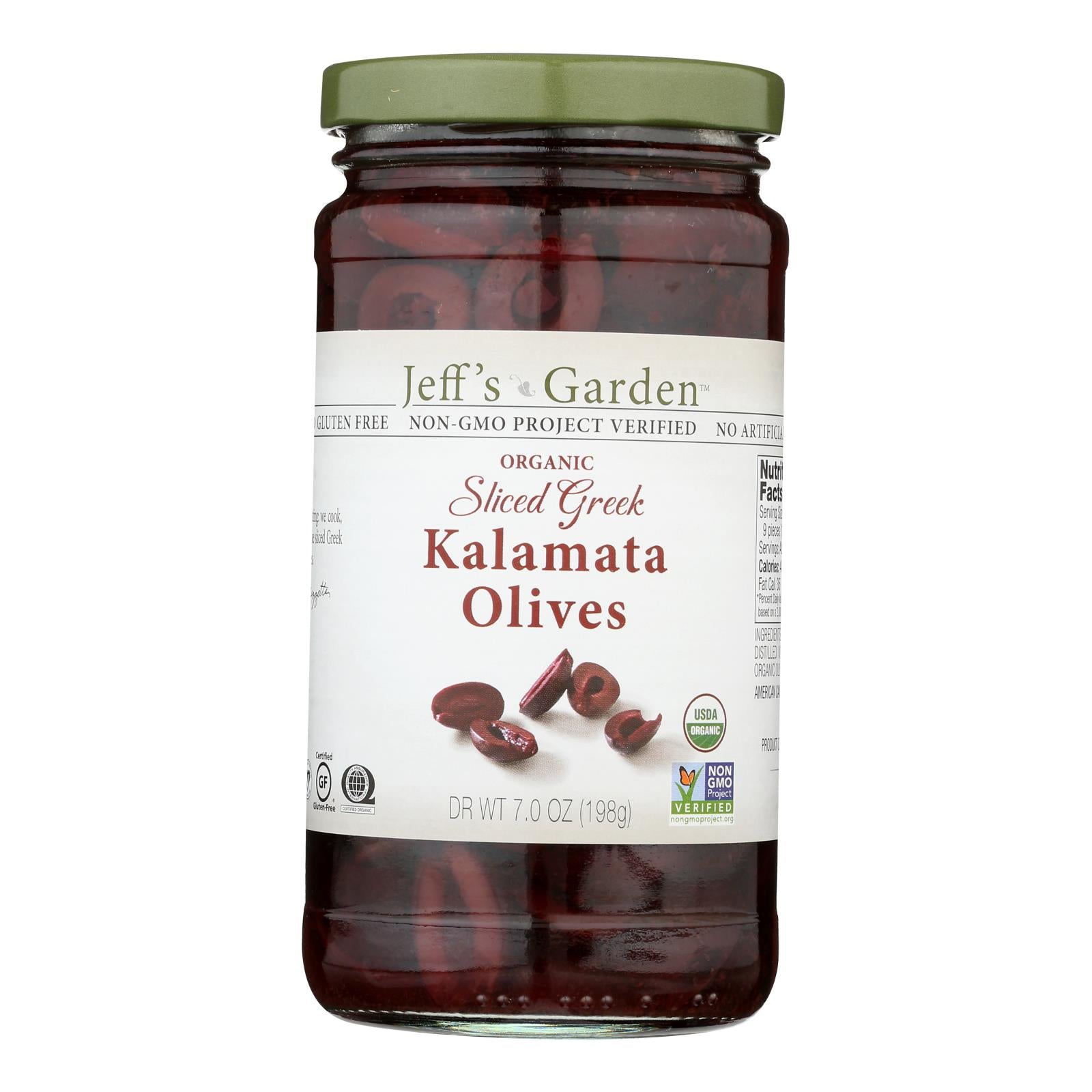 Jeff's Natural Jeff's Natural Kalamata Olive - Kalamata - Case Of 6 - 7 Oz.