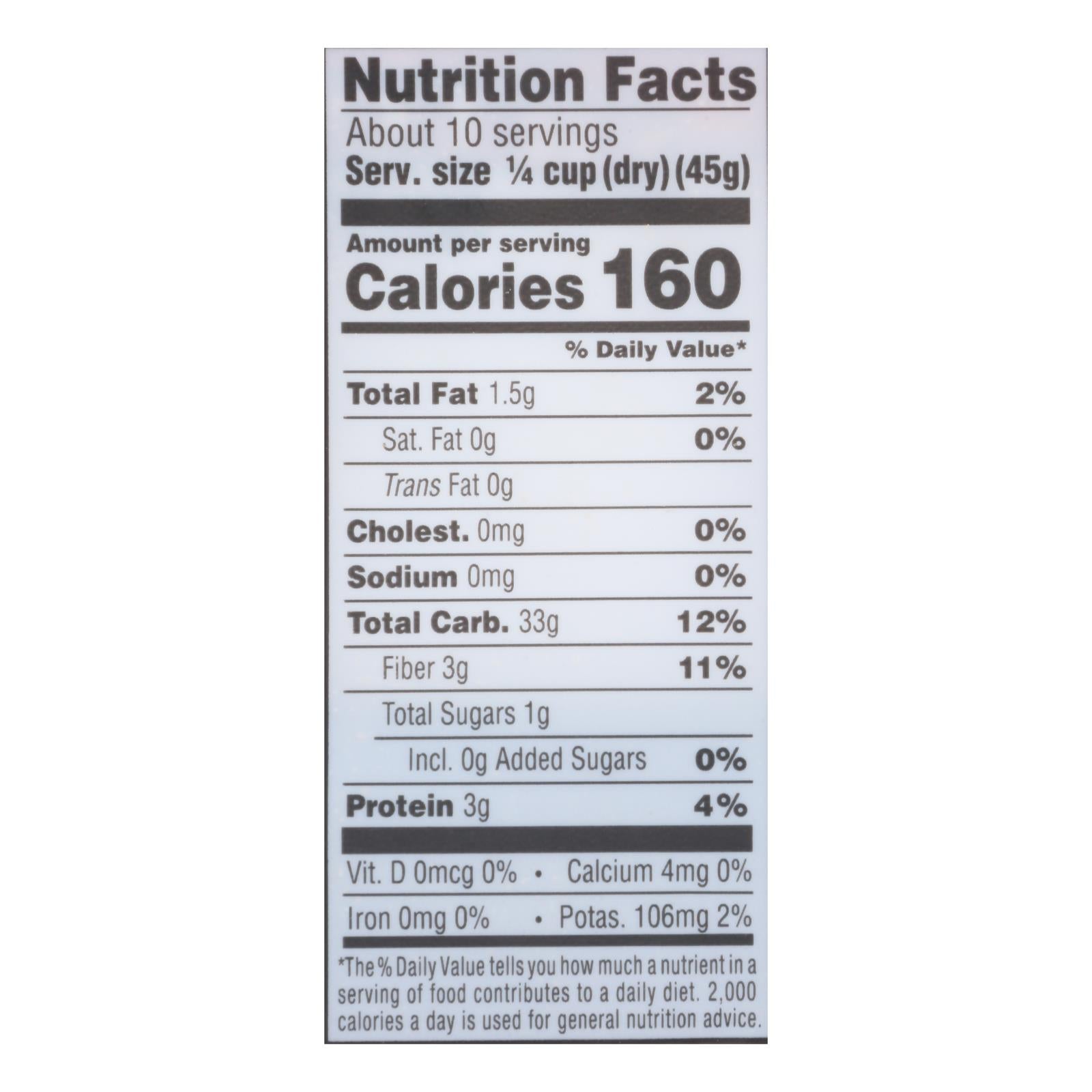 Lundberg Family Farms Sprouted Short Brown Rice - Case Of 6 - 1 Lb.