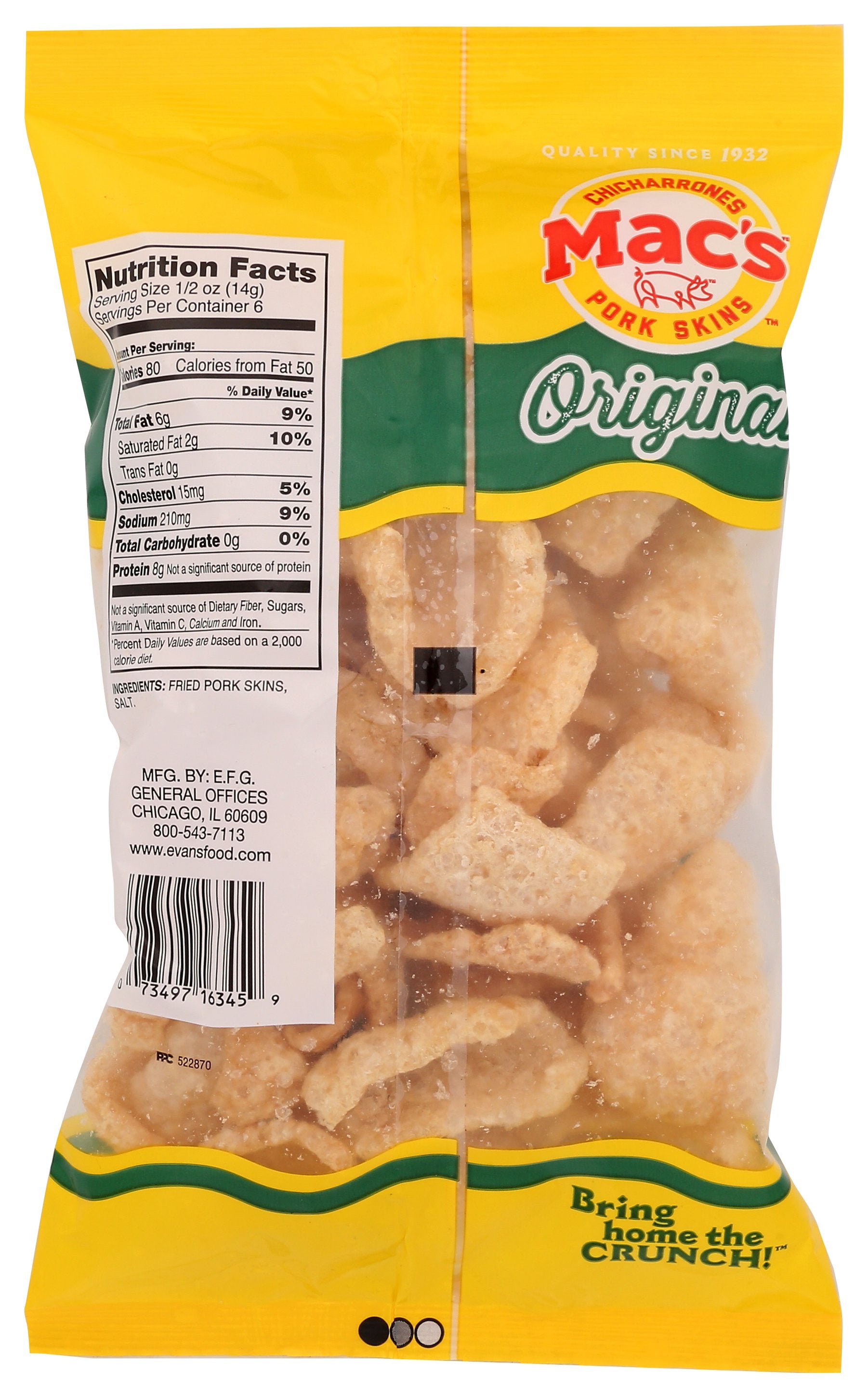 MACS PORKSINS ORIGINAL - Case of 12