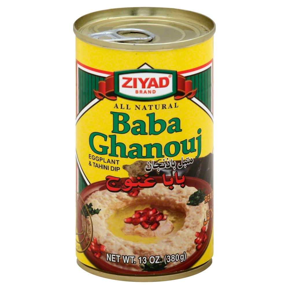 Ziyad Dip Baba Ghanouj Eggplant - Pack of 6 - 13 oz