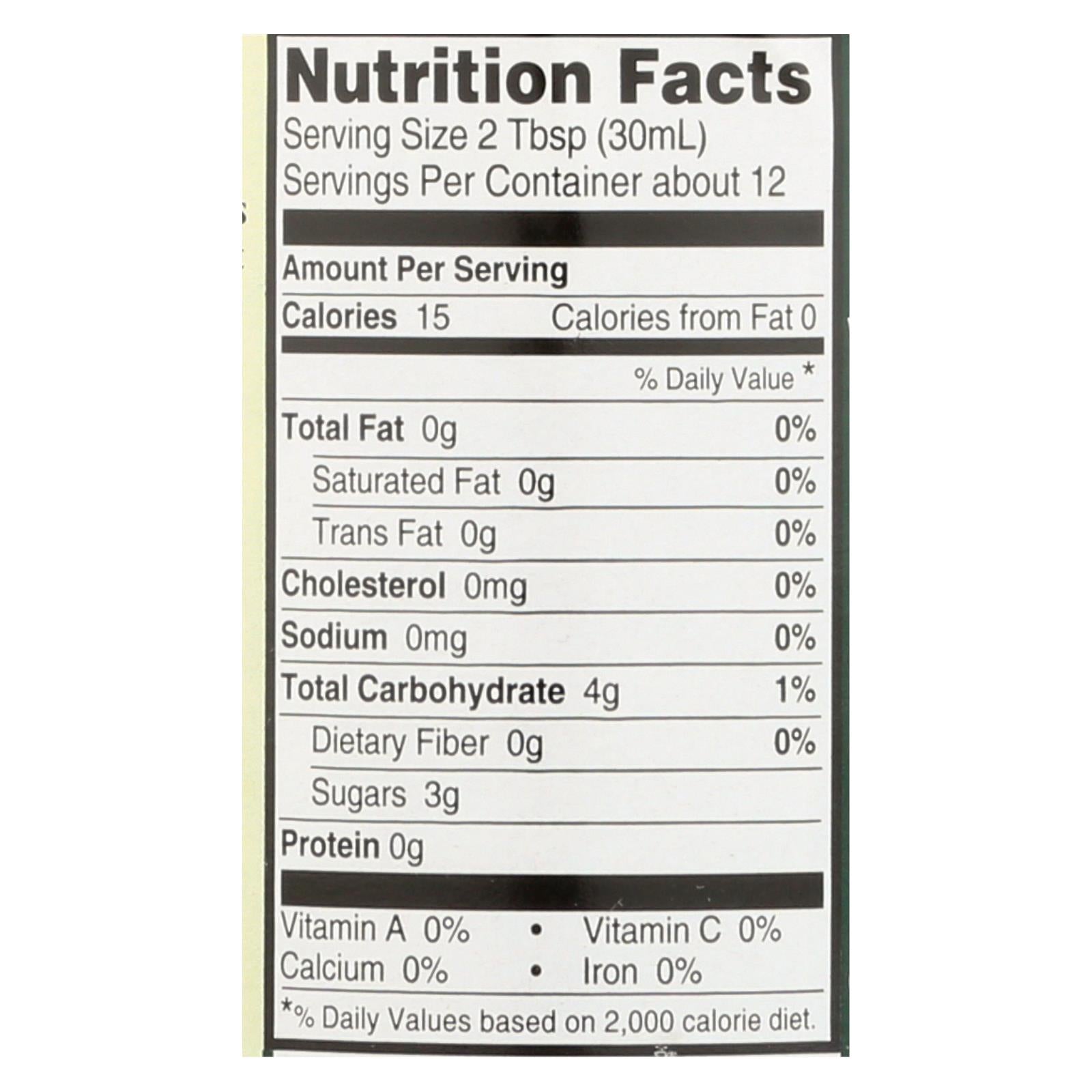 Bragg - Organic Raw Apple Cider Vinaigrette Dressing - Case of 6 - 12 Fl oz.