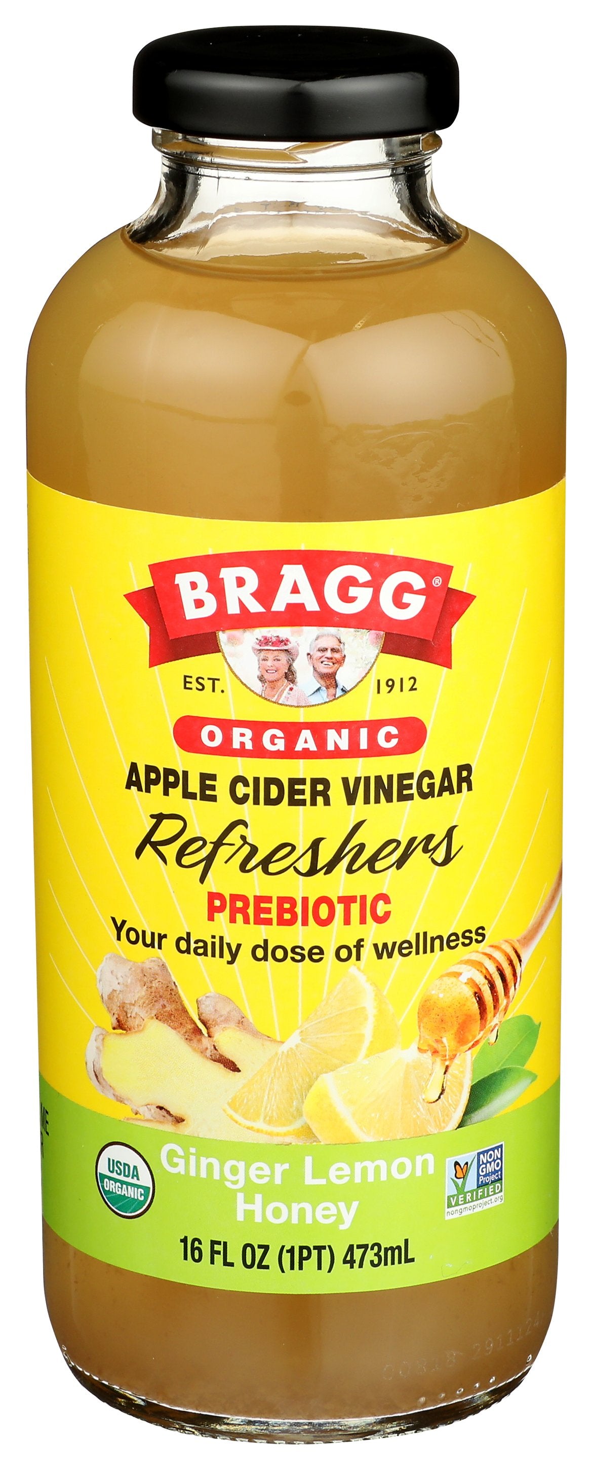 BRAGG GINGER LEMON HONEY ORG